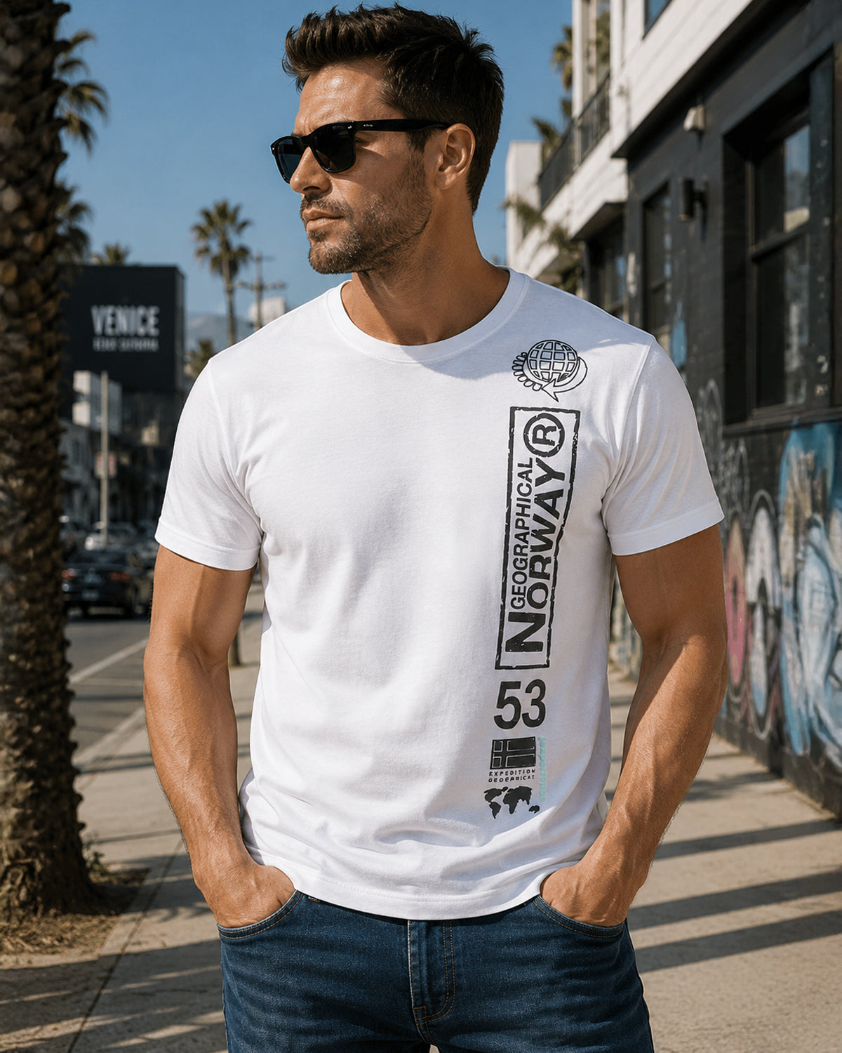 Jurbank t-shirt - Vit