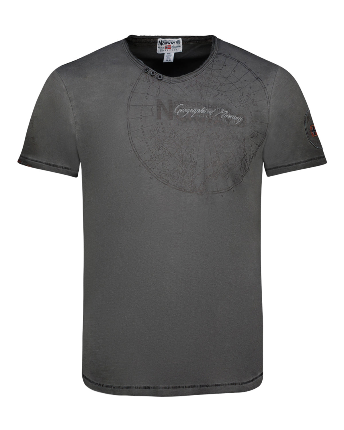 Geographical Norway Jimperable t-paita - Musta