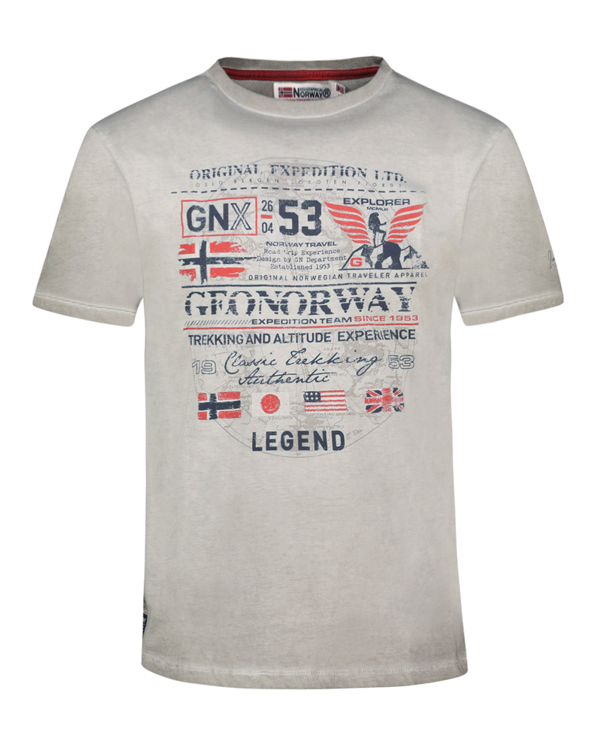 Jorick T-paita Grey #Väri_Grey