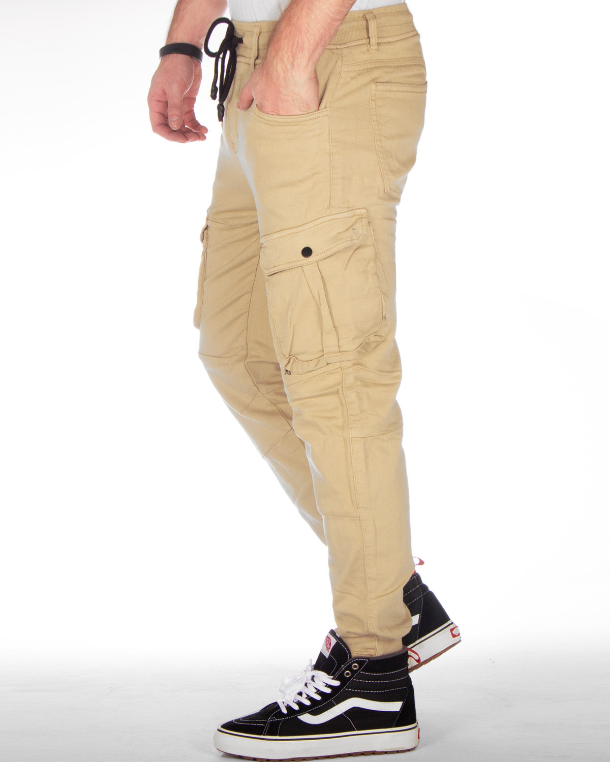 Highness Benny reisitaskuhousut - Beige