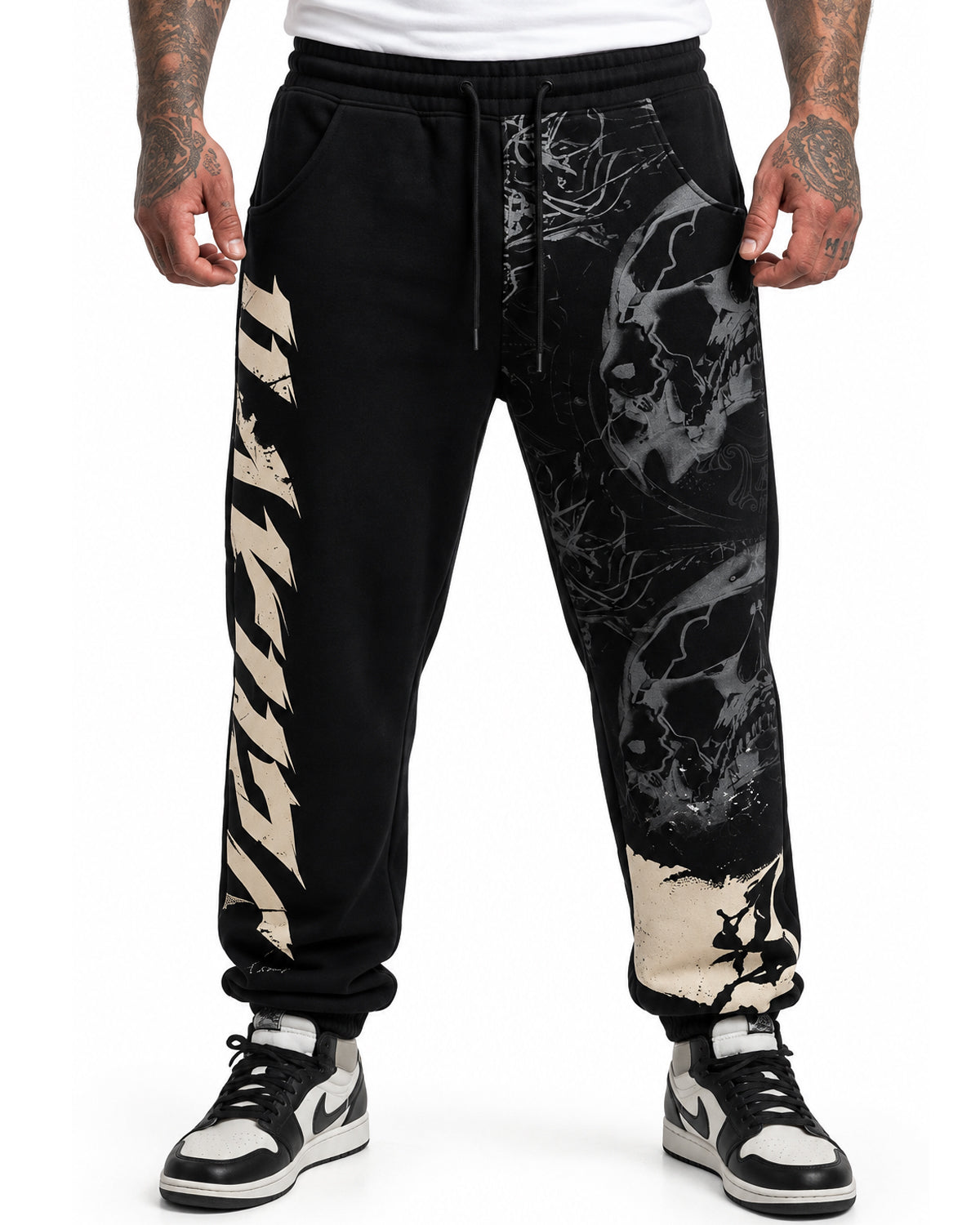 Liquid Loose Sweatpants - Svart