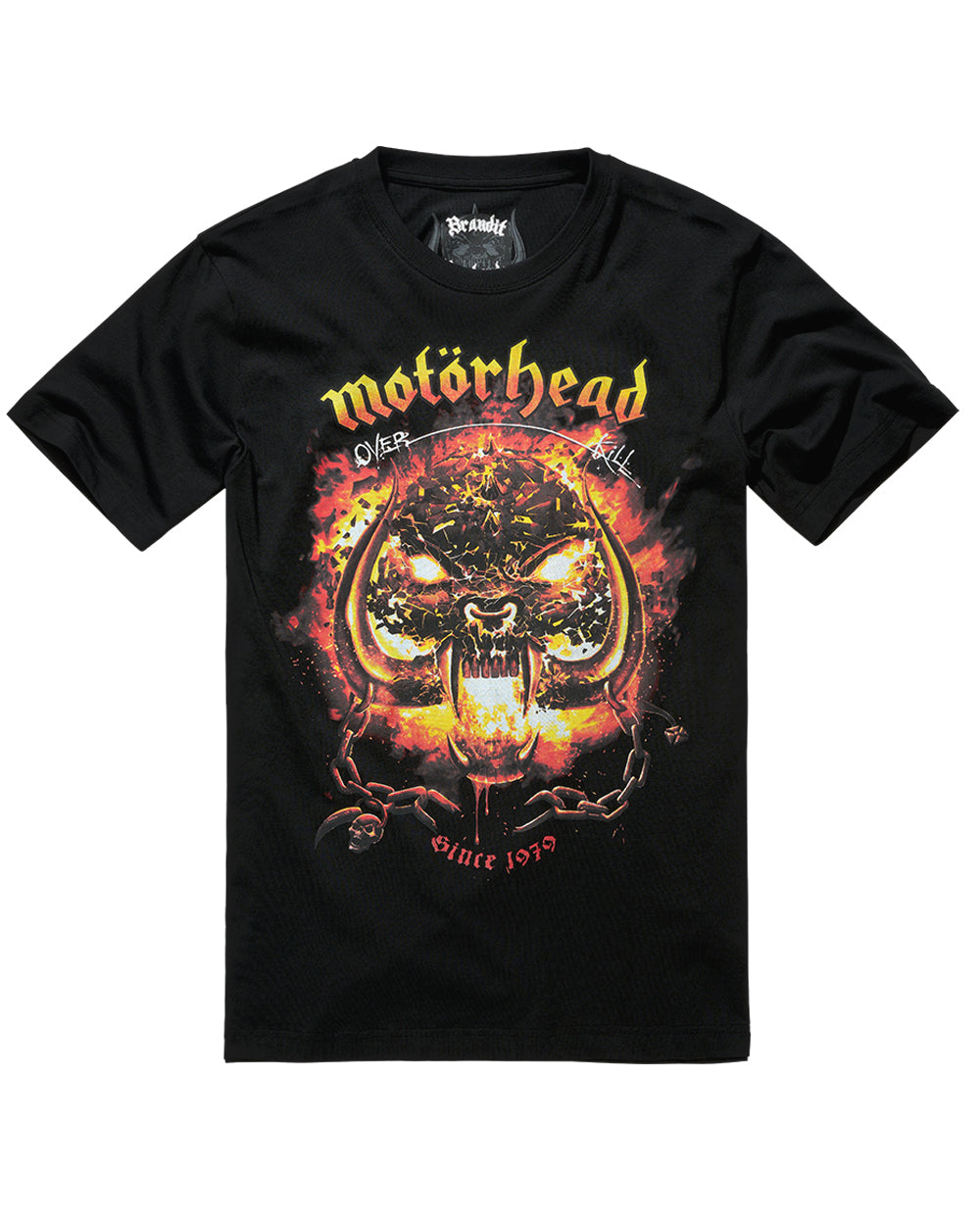 Brandit Motörhead Overkill t-paita - Musta