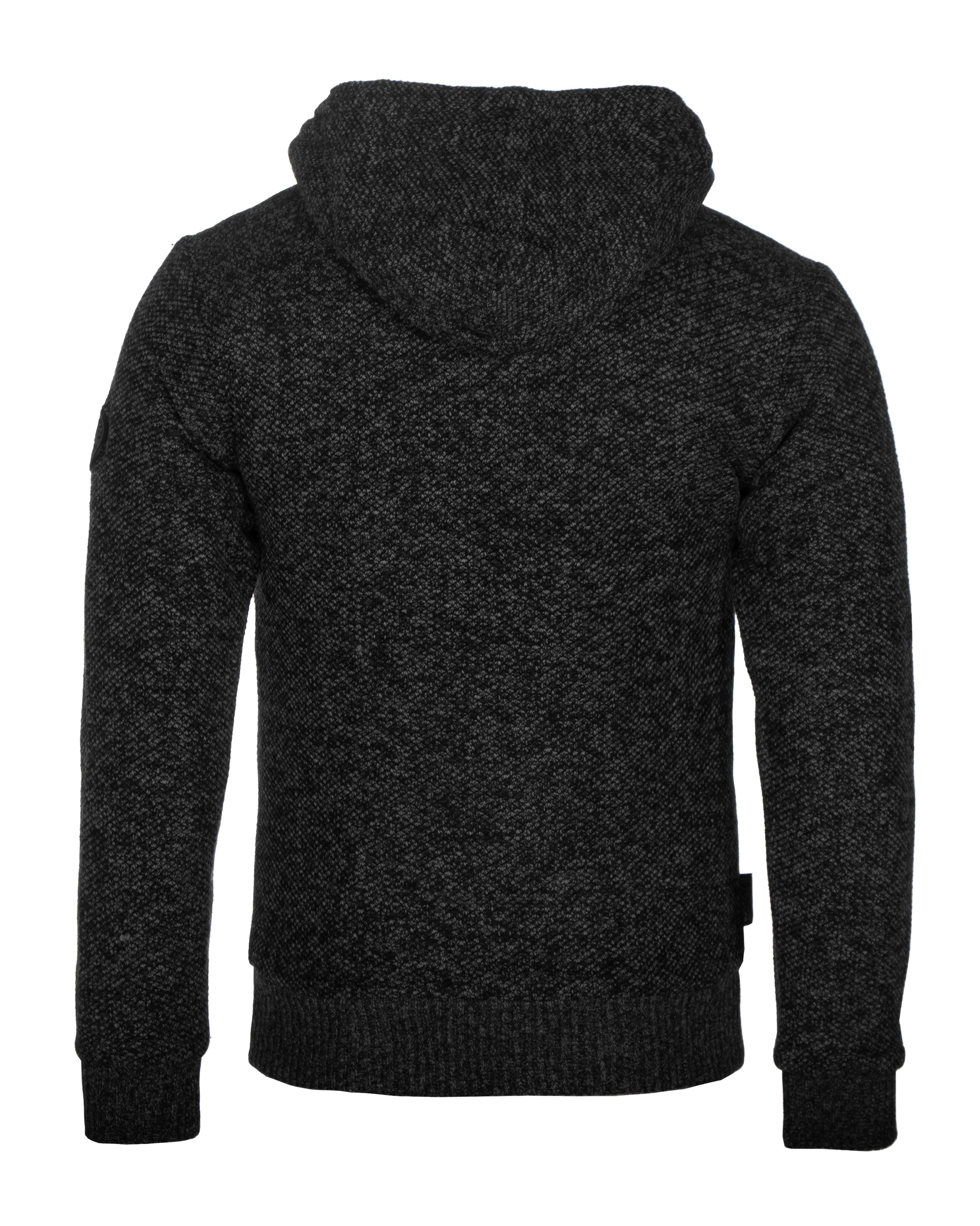 MZ72 Brand Illian vuorellinen huppari - Musta