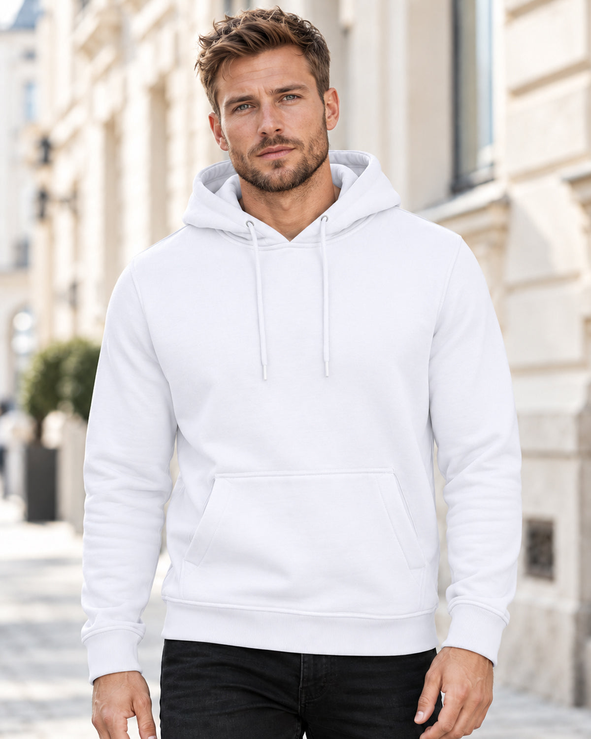 Disturb Clothing Raw Nordic Huppari #Väri_White