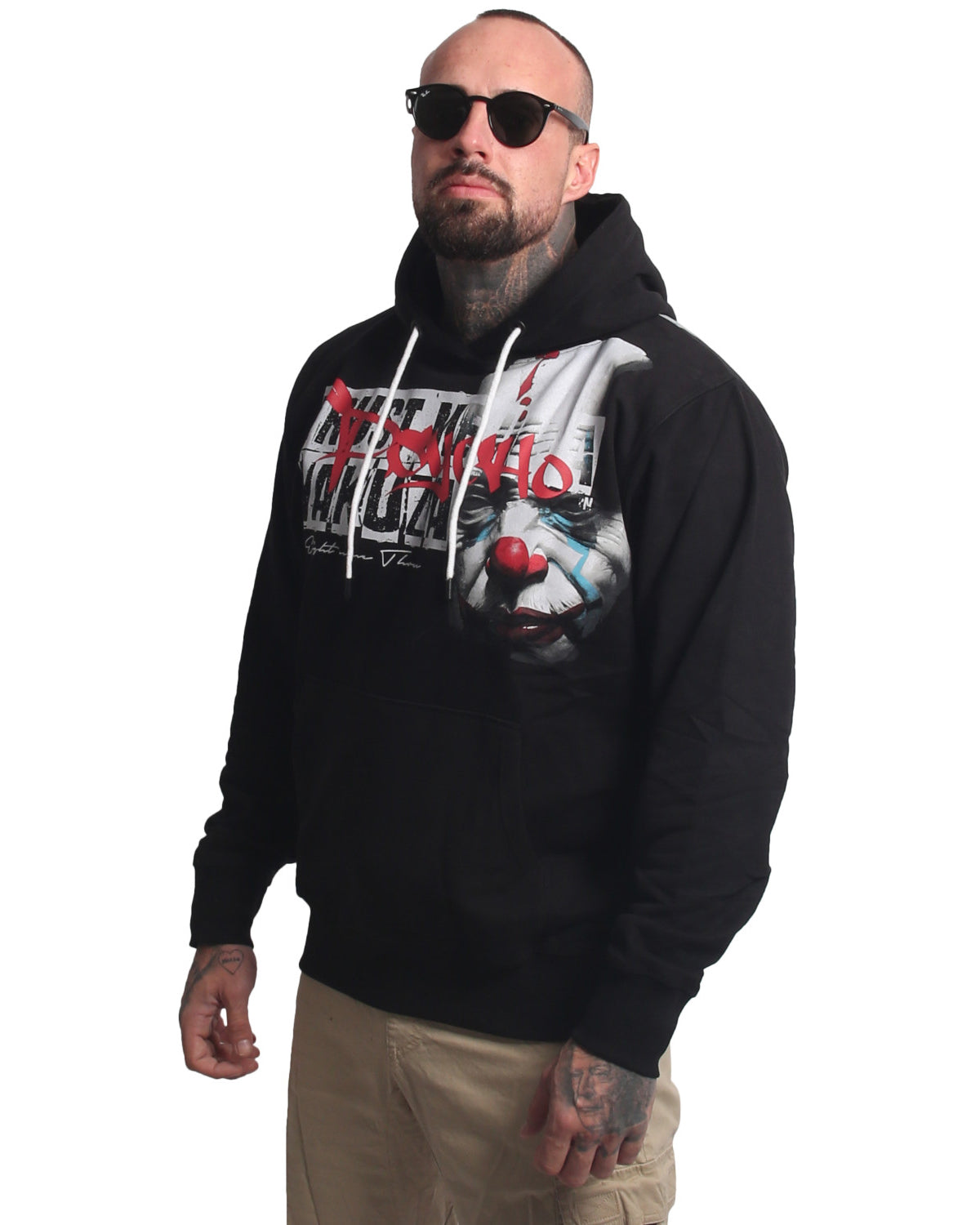 Yakuza Ink Psycho huppari - Musta