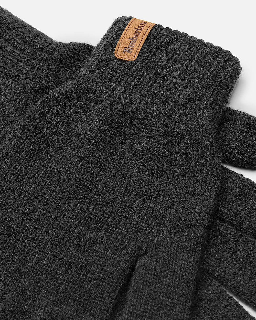 Timberland Rib knit hanskat kosketusnäytölle - Musta