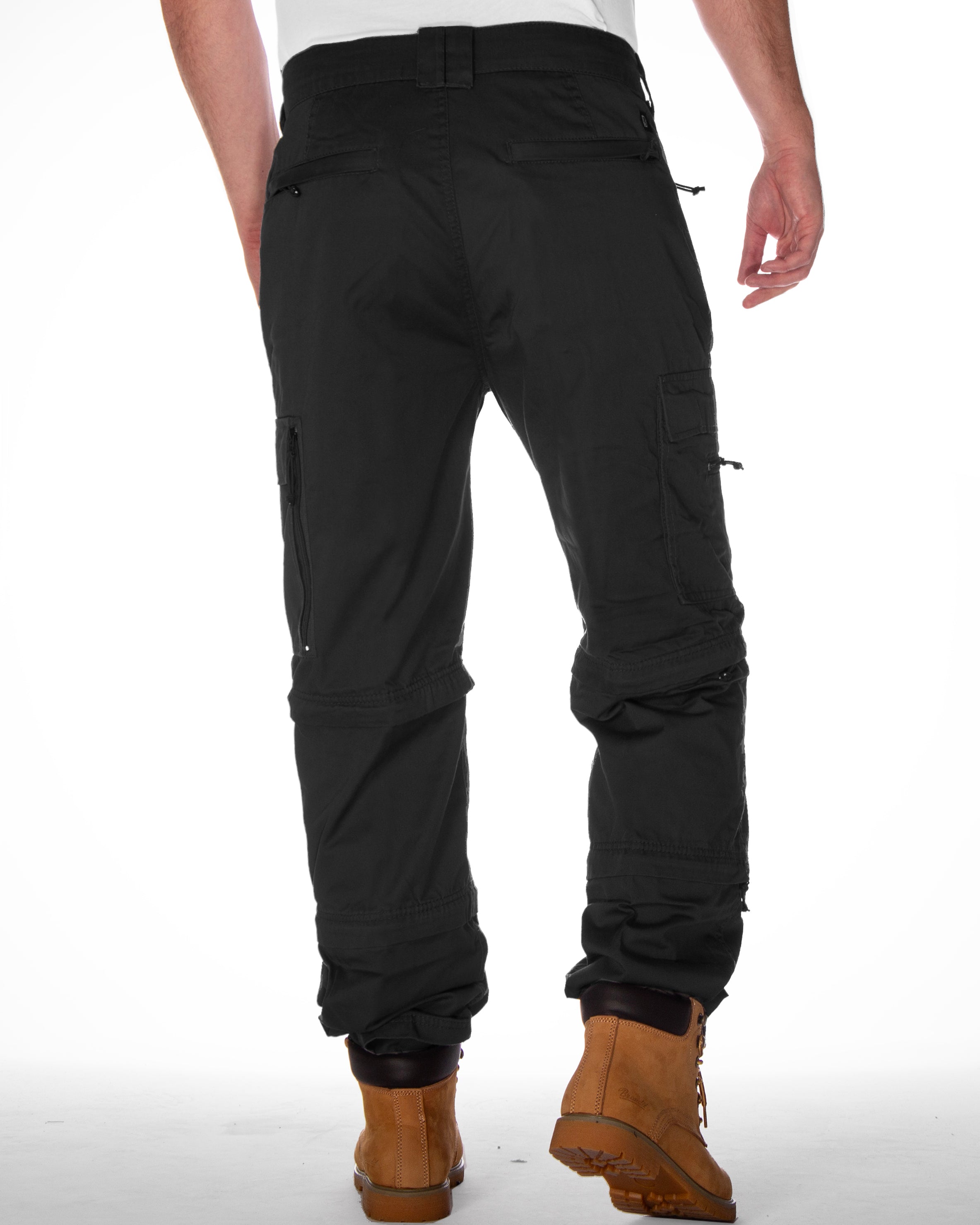 Brandit Savannah 3 in 1 reisitaskuhousut - Musta