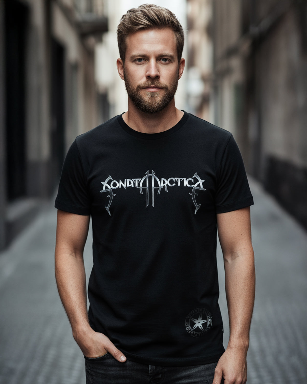 Sonata Arctica x Disturb Clothing t-shirt