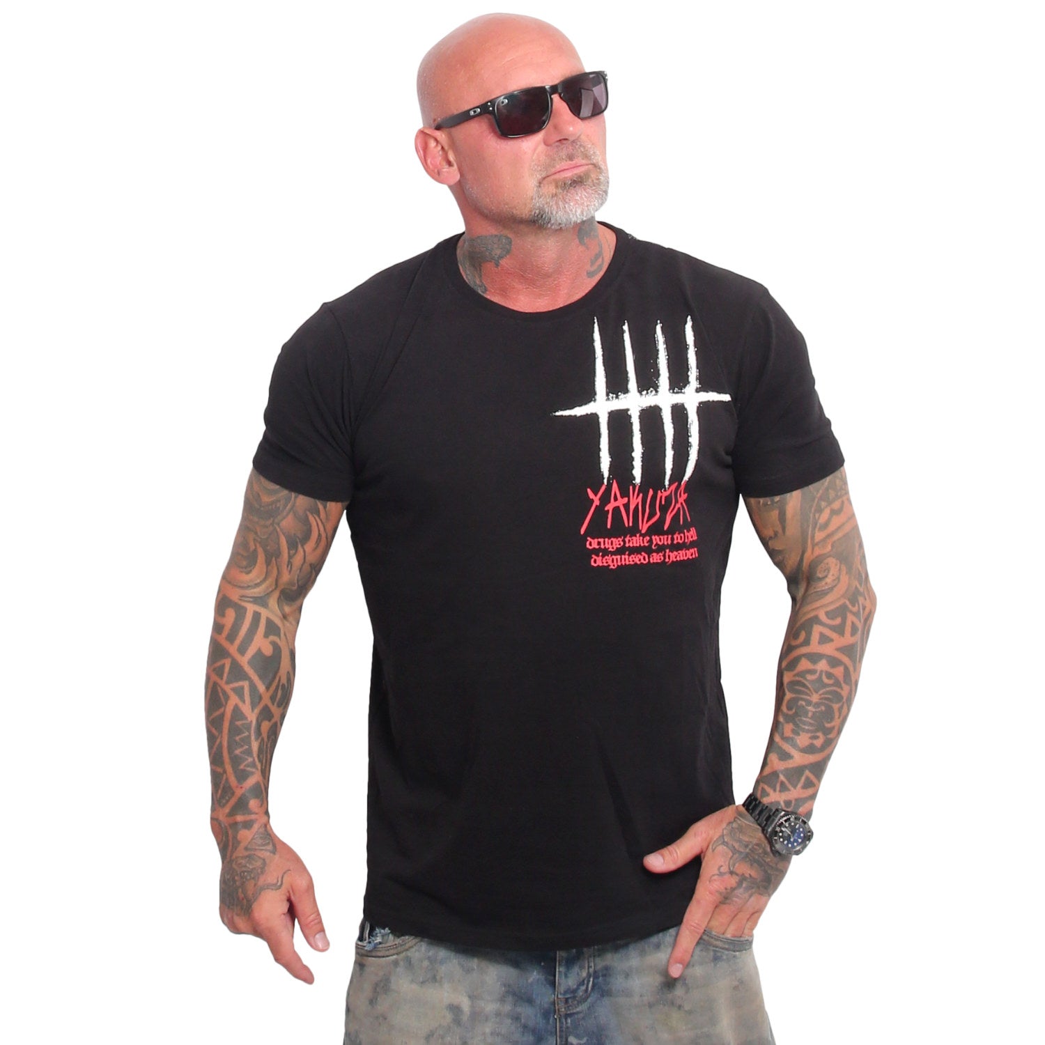 Yakuza Ink Disguised t-paita - Musta