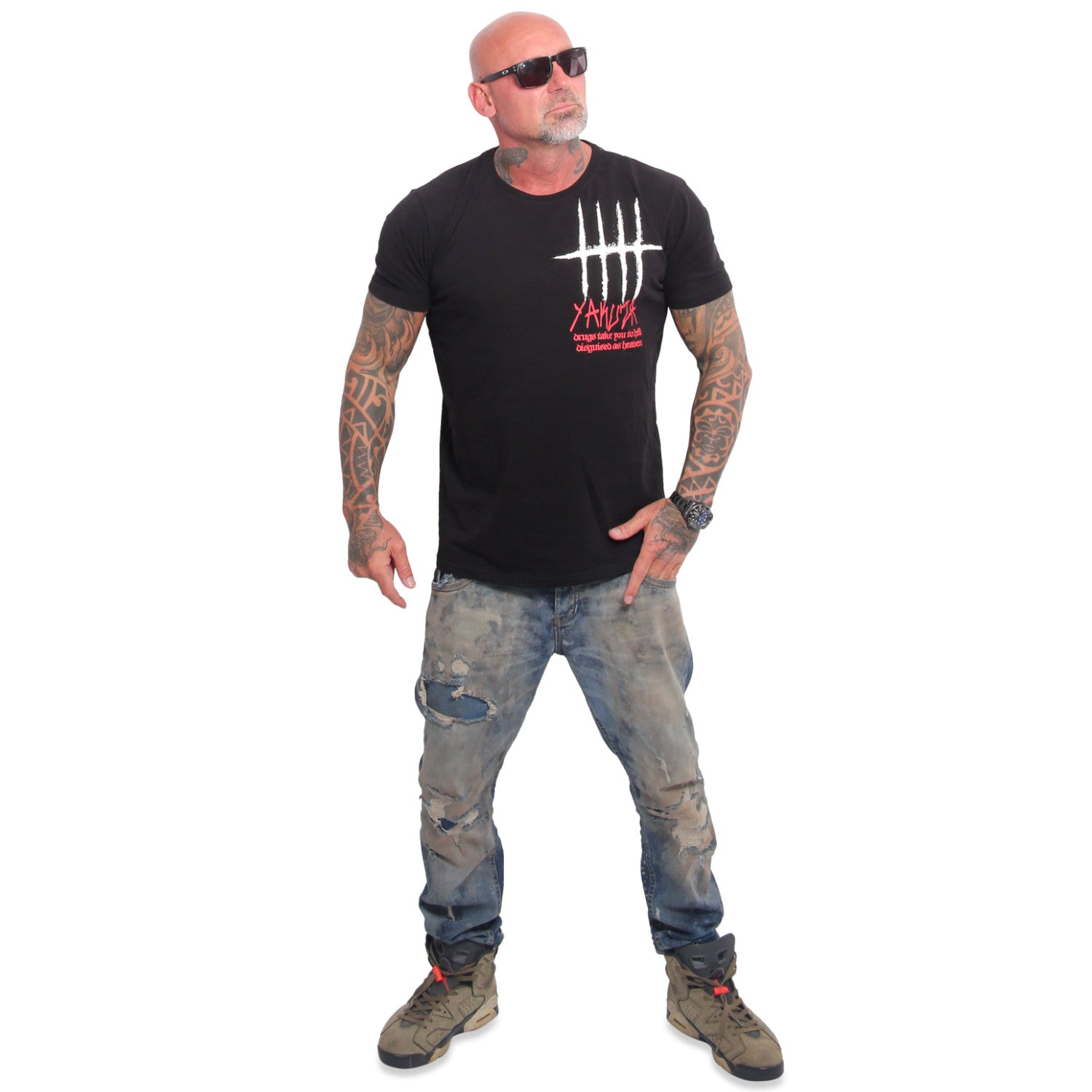 Yakuza Ink Disguised t-paita - Musta