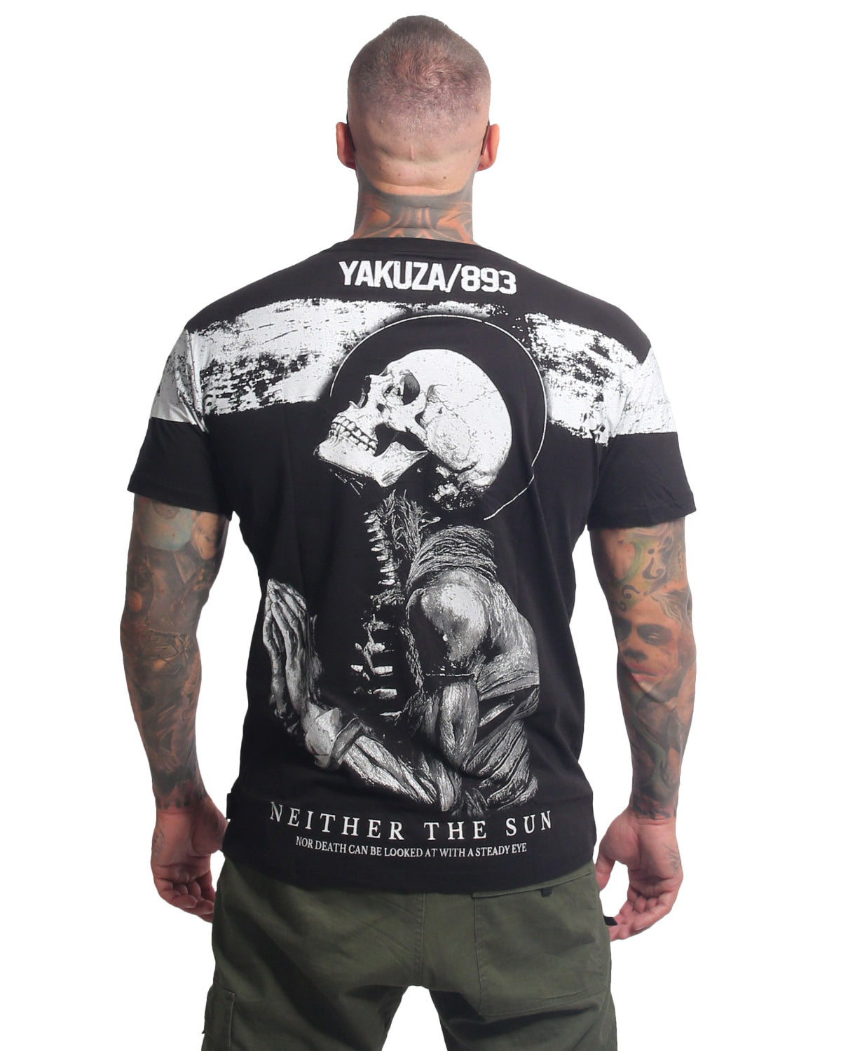 Yakuza Ink Pray t-paita - Musta