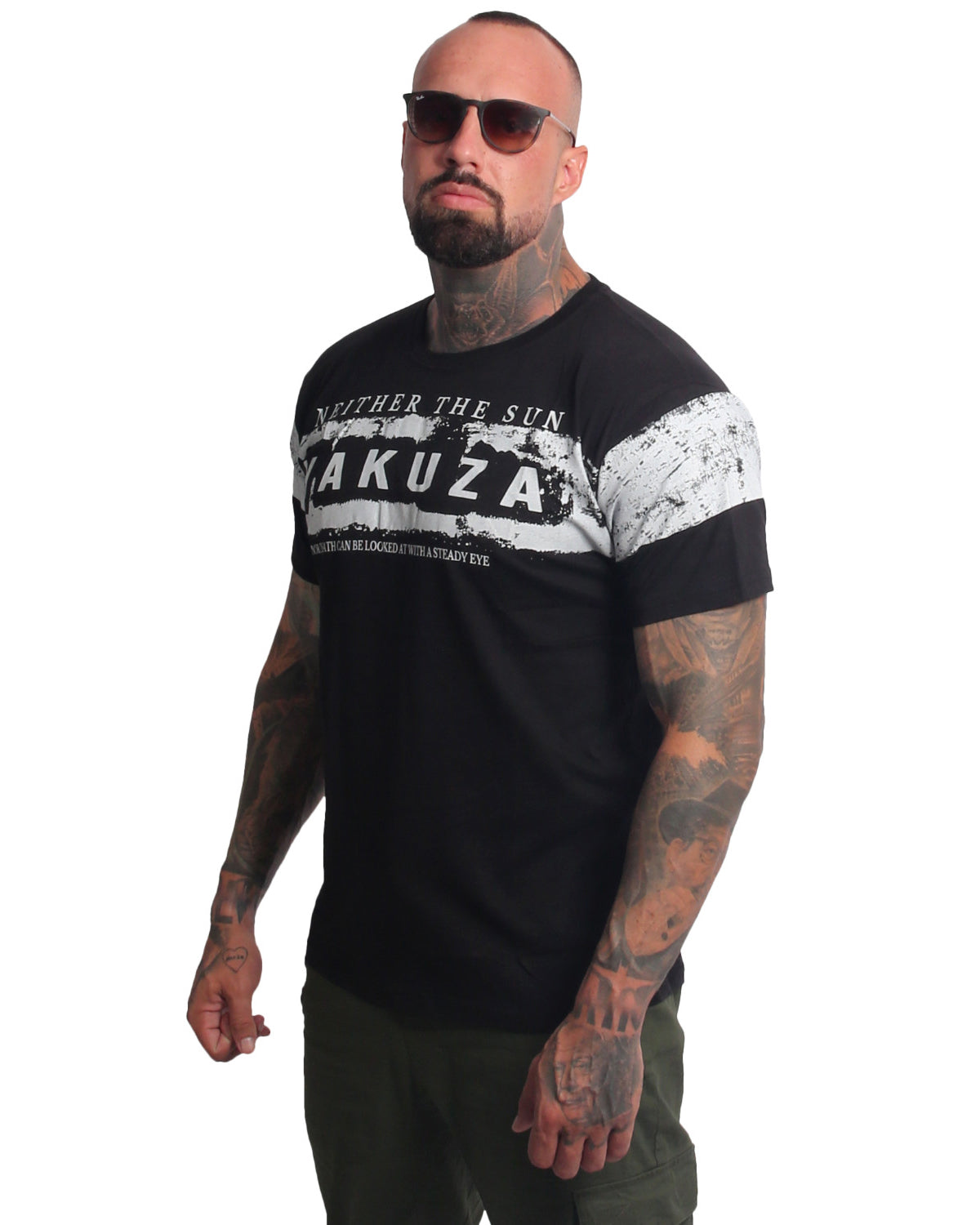 Yakuza Ink Pray t-paita - Musta