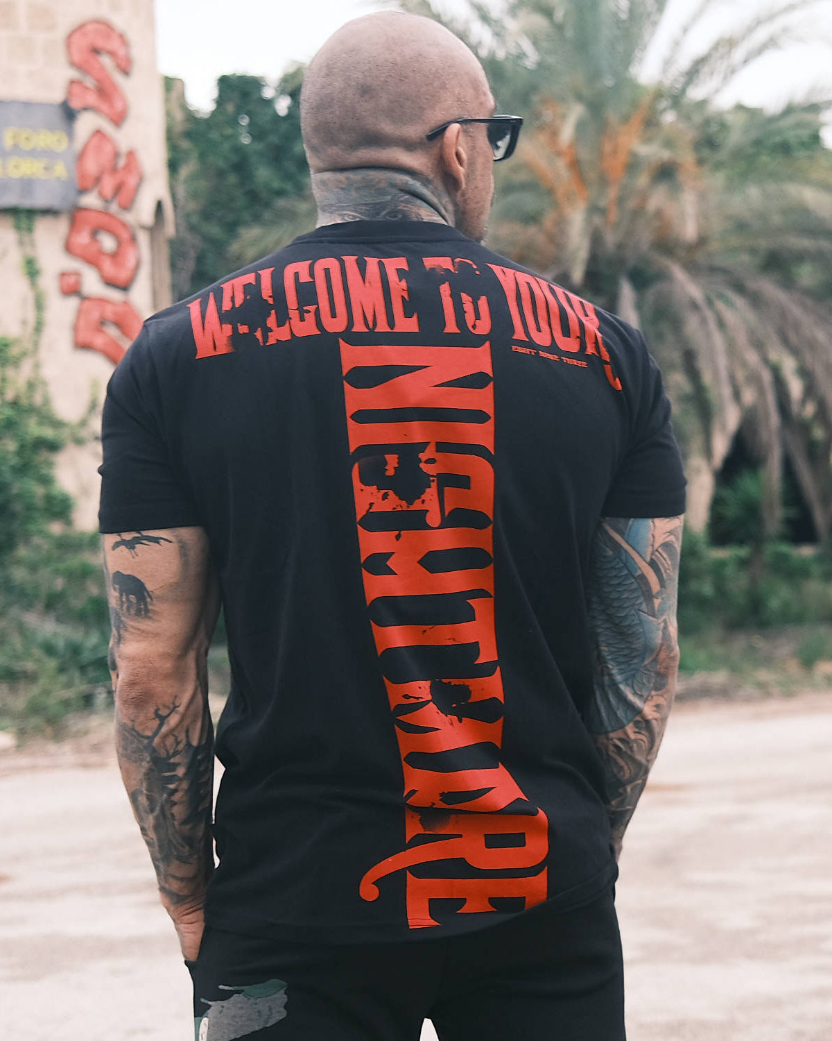 Yakuza Ink Welcome t-paita - Musta