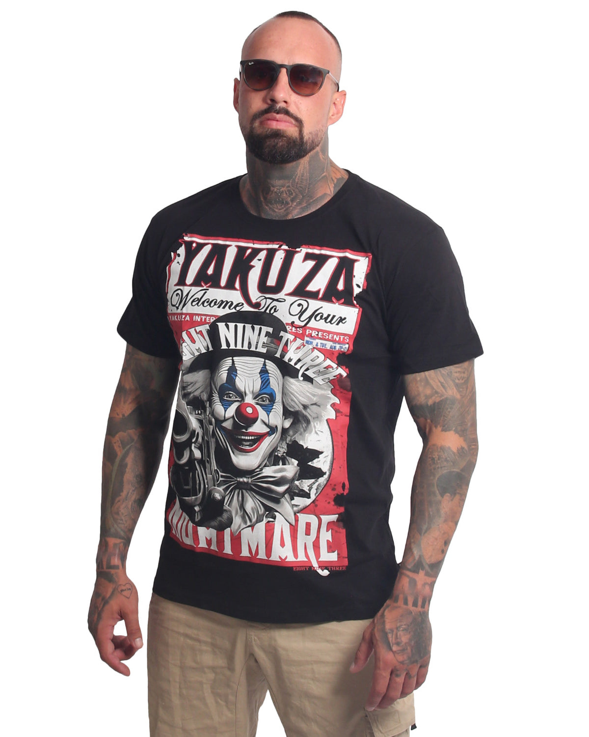 Yakuza Ink Welcome t-paita - Musta