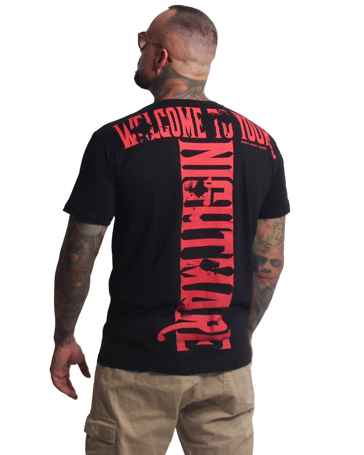 Yakuza Ink Welcome t-paita - Musta