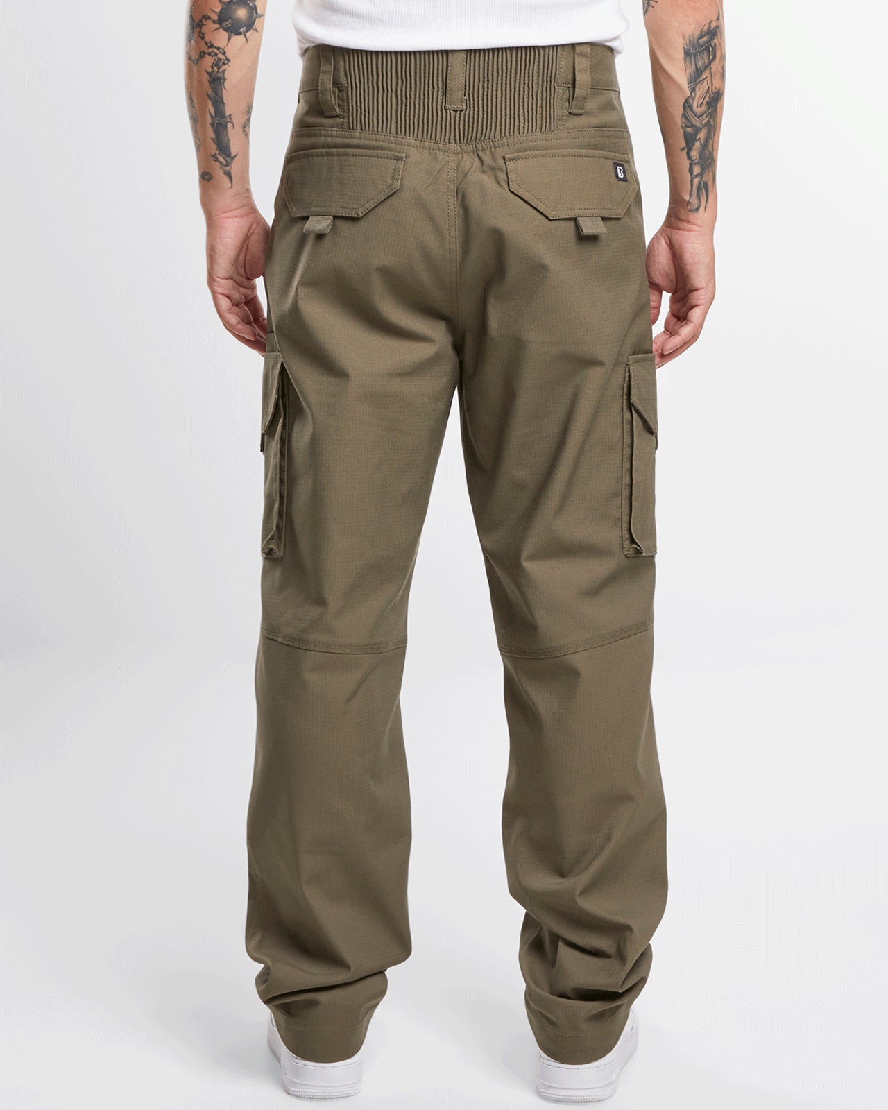 Brandit Tactical Ripstop reisitaskuhousut - Vihreä