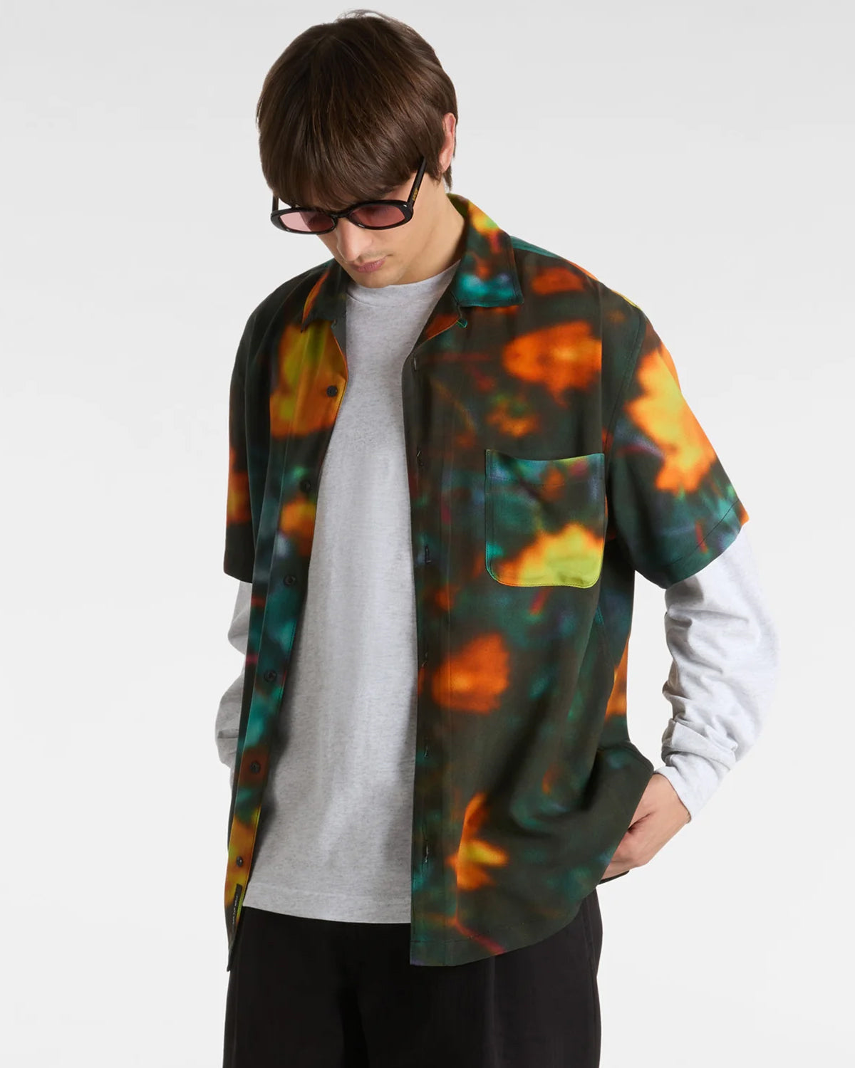 Vans Tranquil kauluspaita - Musta