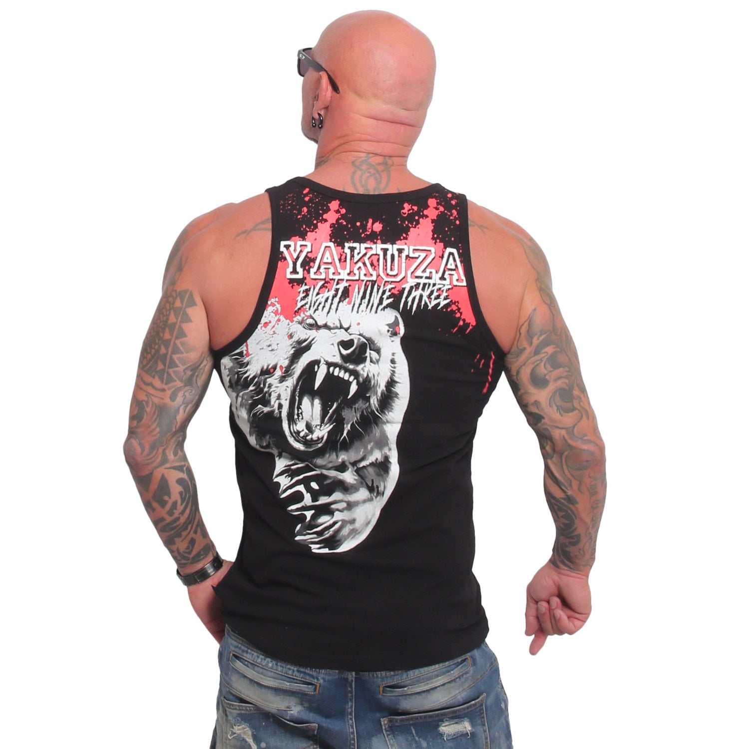 Yakuza Ink Creepy Slim hihaton - Musta