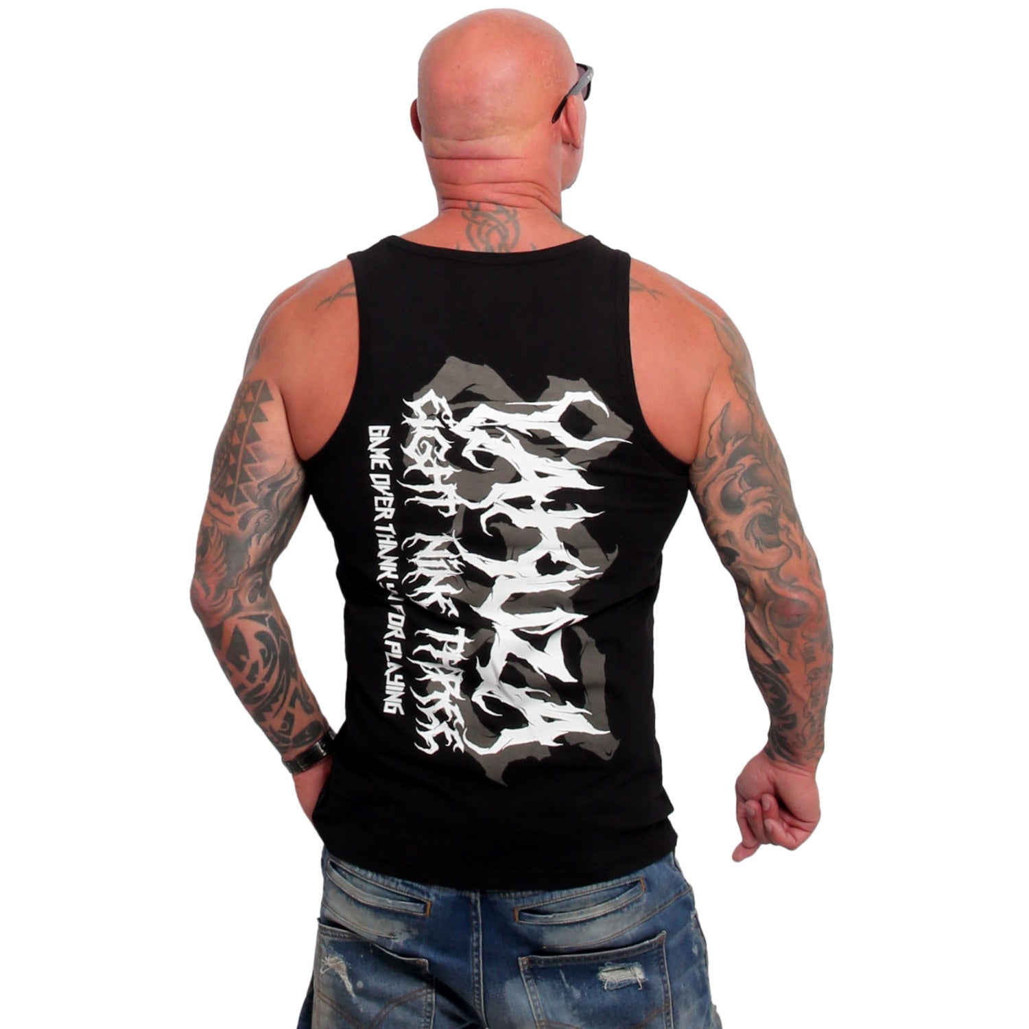 Yakuza Ink Pest Slim hihaton - Musta