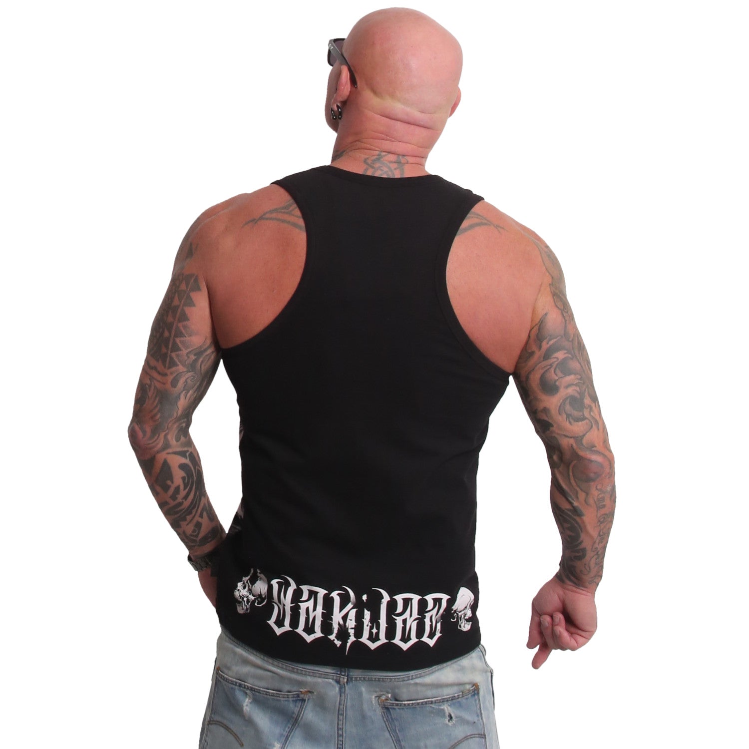 Yakuza Ink Mouth Slim Racer hihaton - Musta