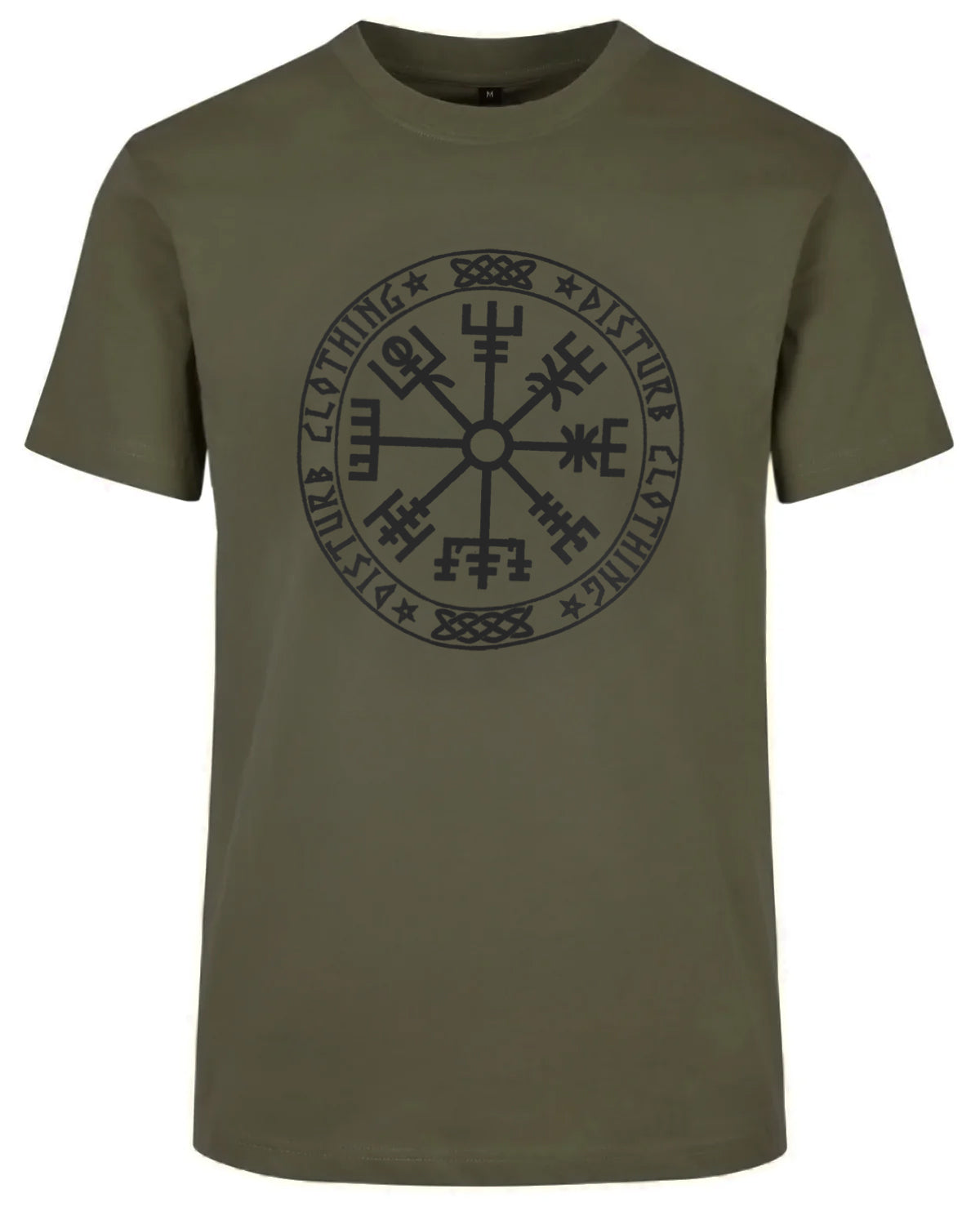 Disturb Clothing Disturb Compass t-paita #Väri_Vihreä