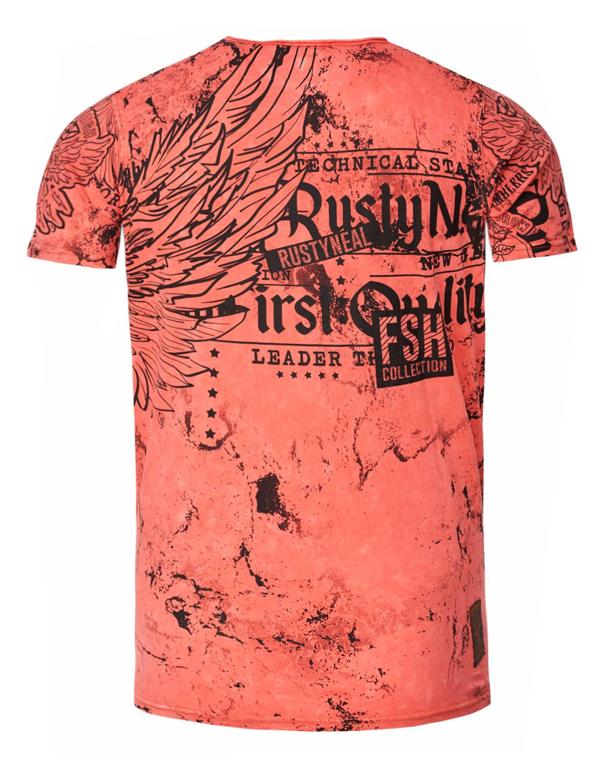 Rusty Neal Leader t-paita - Punainen