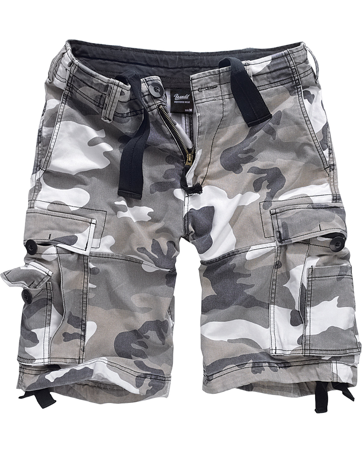 Brandit Vintage reisitaskushortsit - Valkoinen camo