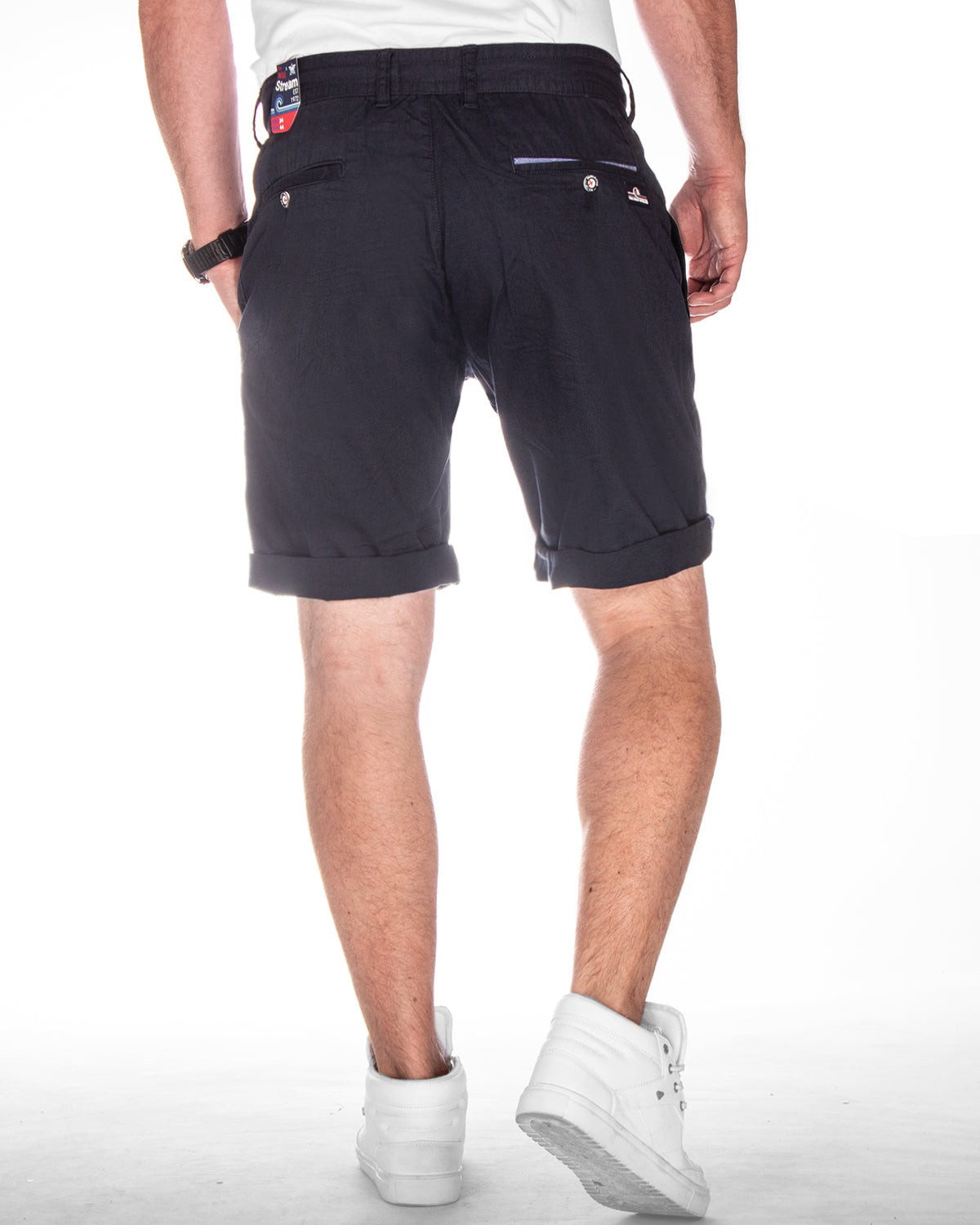 MZ72 Brand Forsea shortsit - Tummansininen