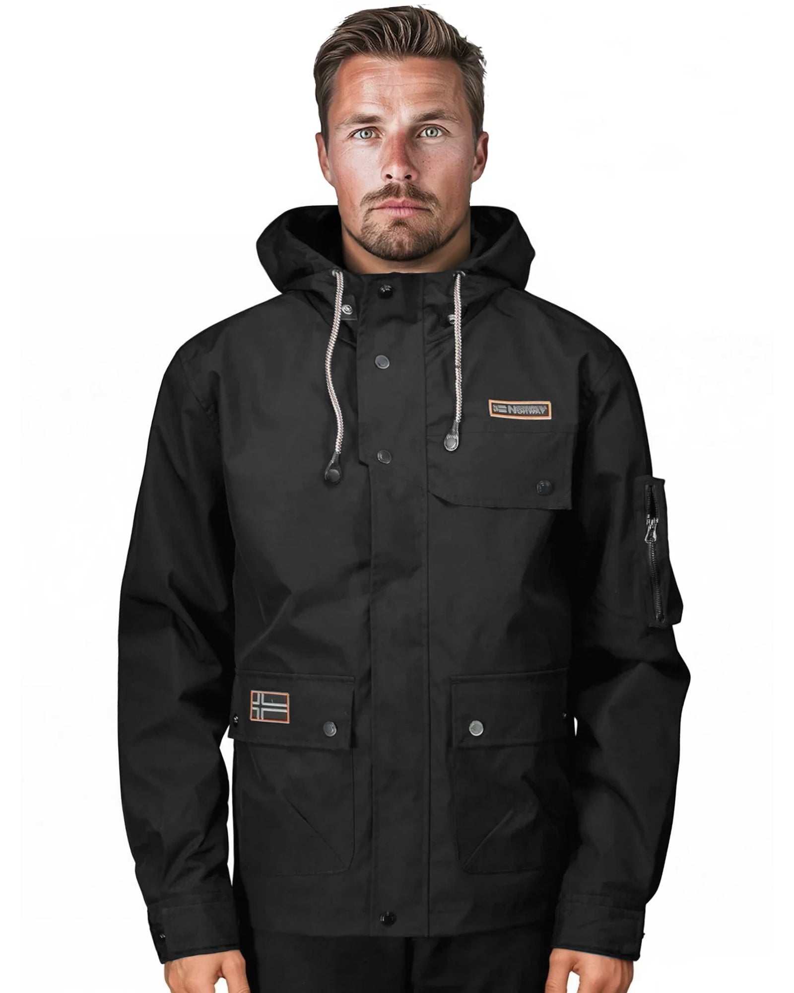 Bakirou Välikausitakki Musta #Väri_Black