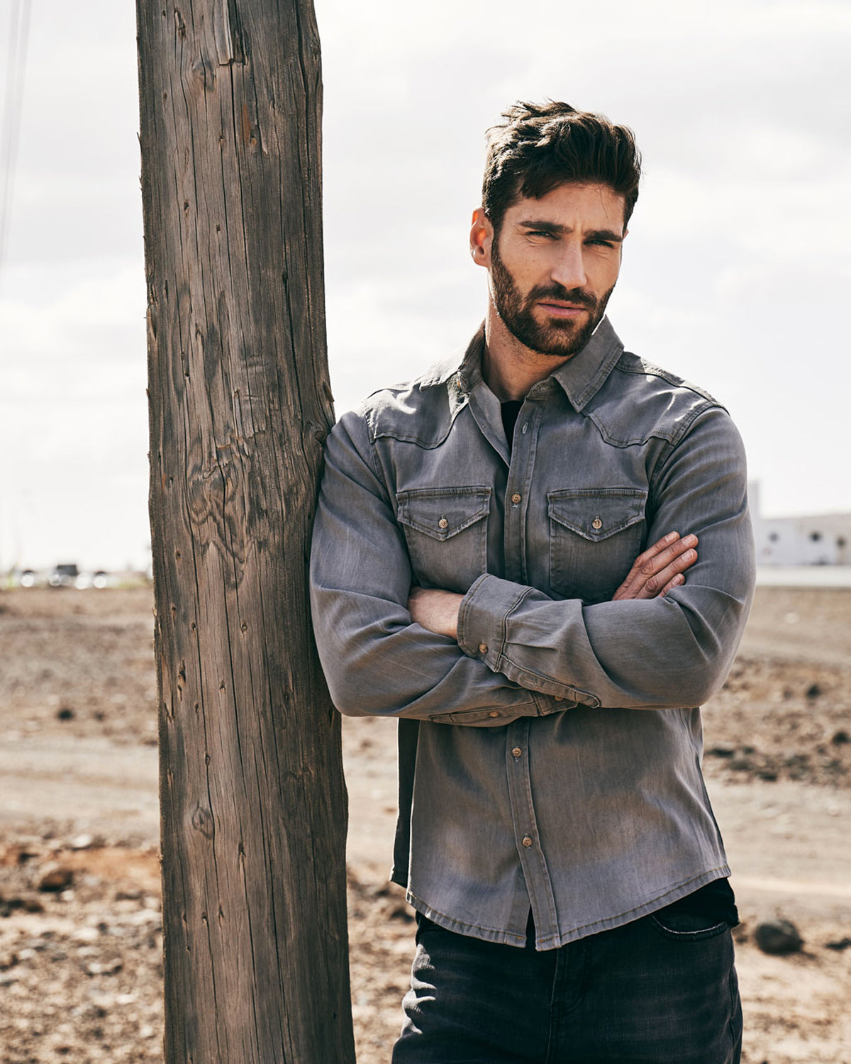 Brandit Riley farkkupaita - Harmaa