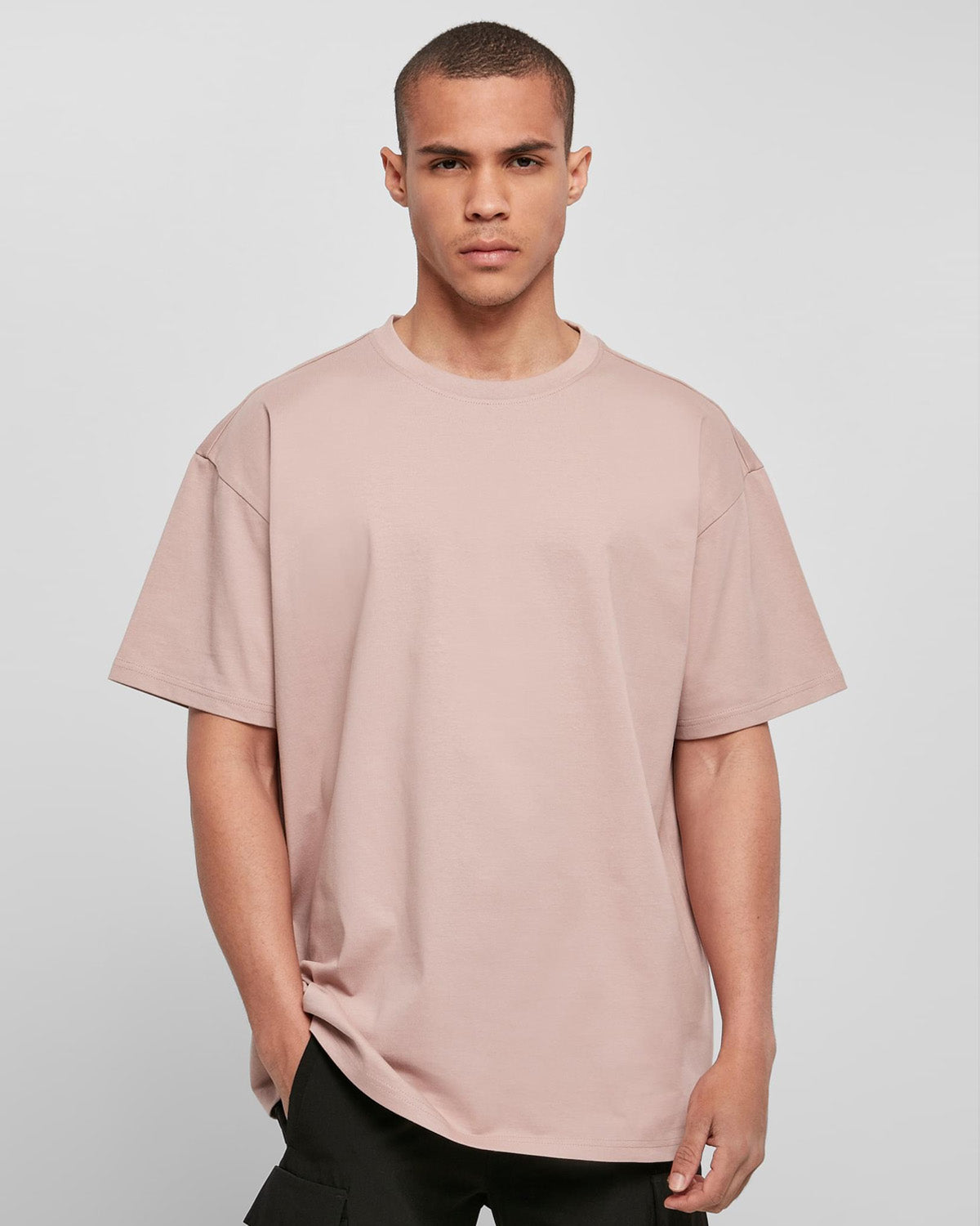 Disturb Clothing Heavy Oversize t-paita Pink