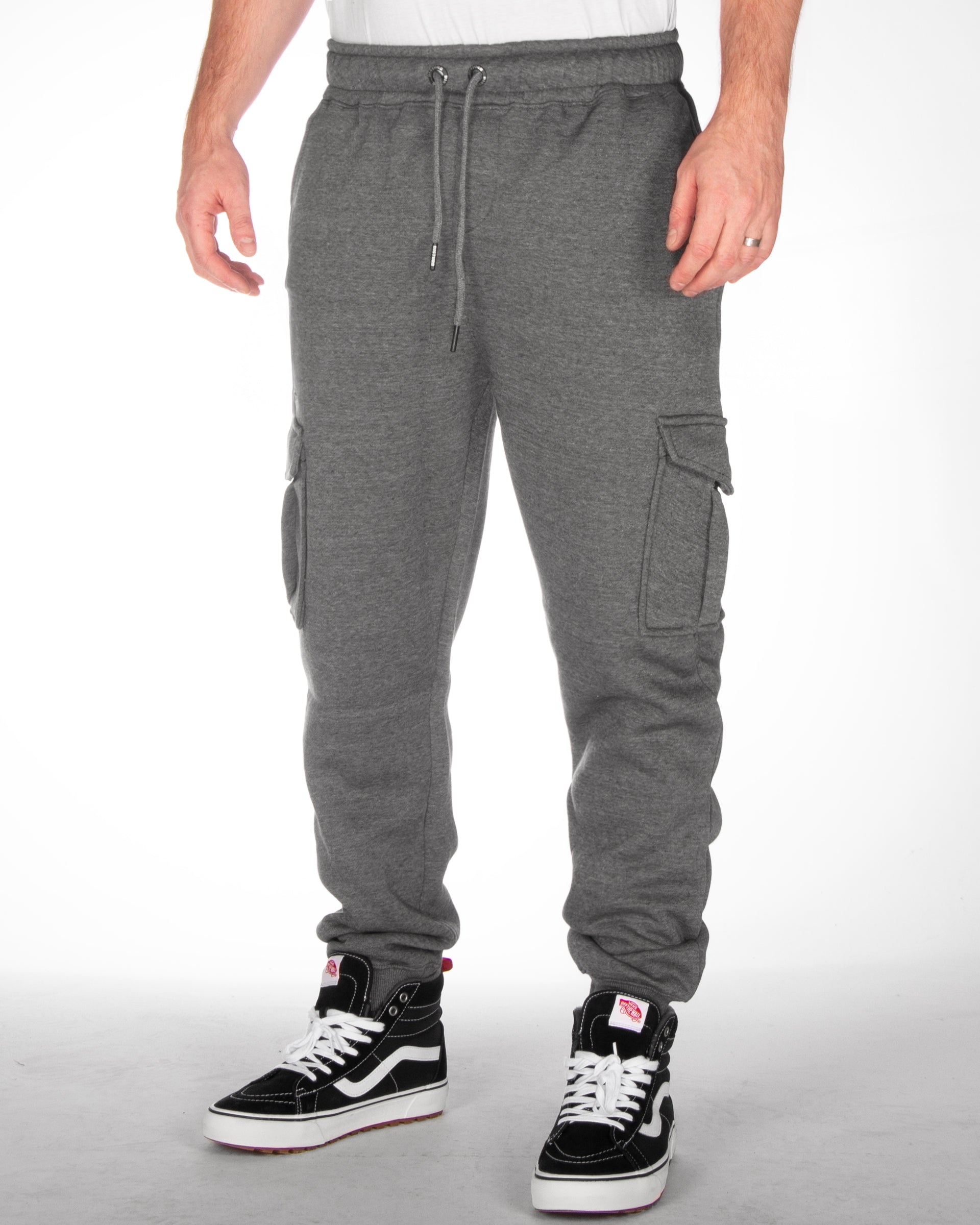 Disturb cargo sweatpants - Dark grey