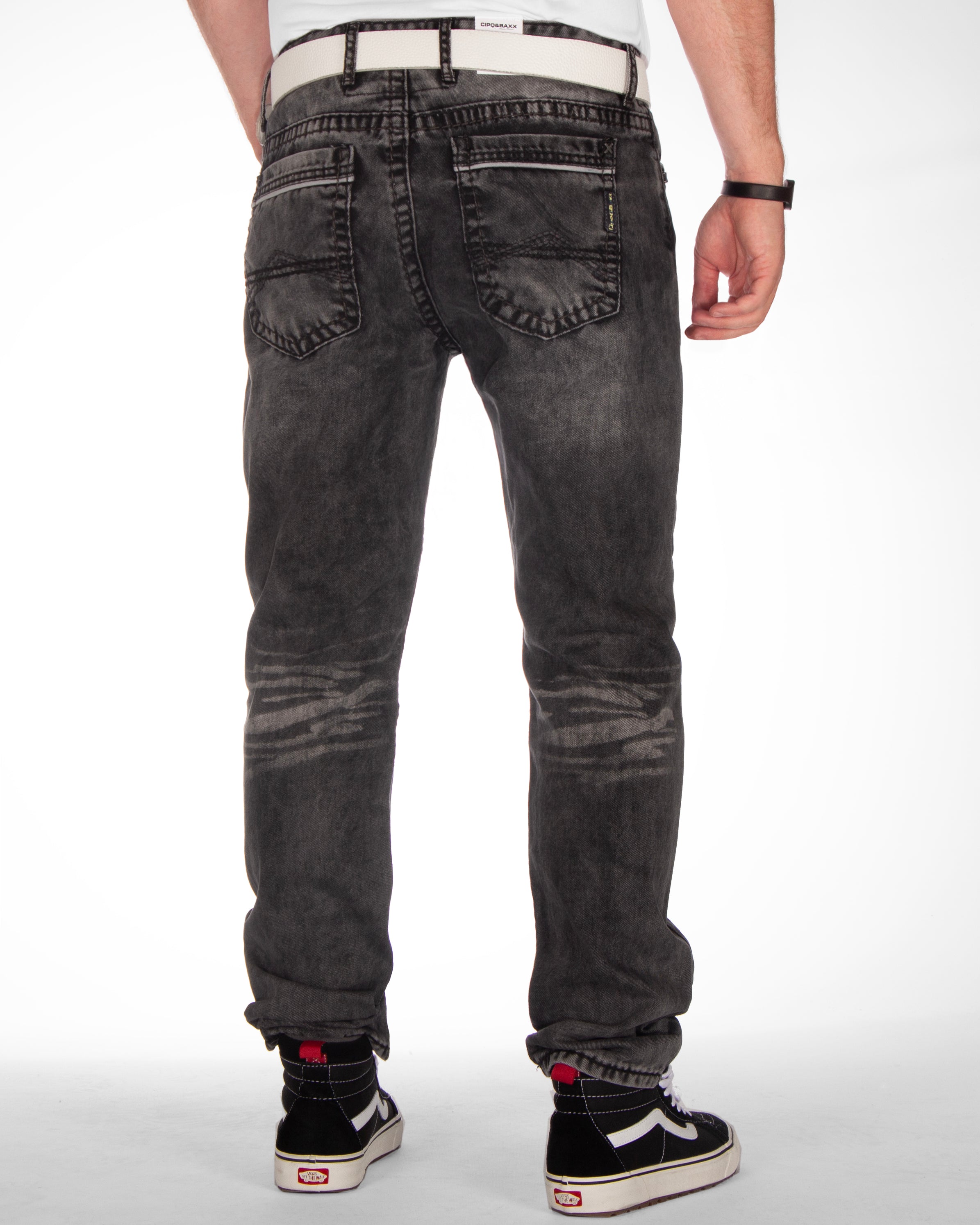 Cipo & Baxx CD148 Dominic farkut - Tummanharmaa