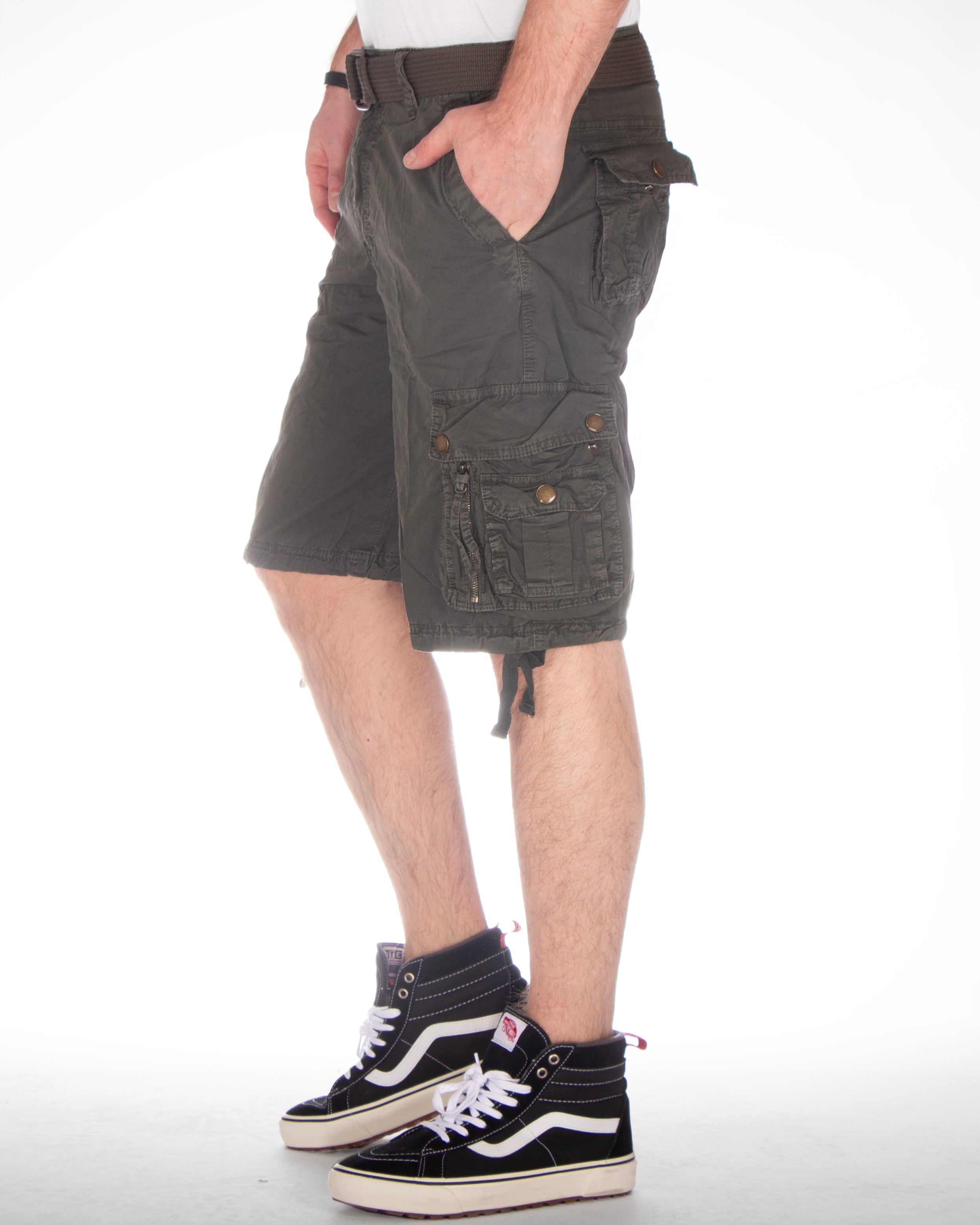 OneREDOX Dash reisitaskushortsit - Tummanharmaa