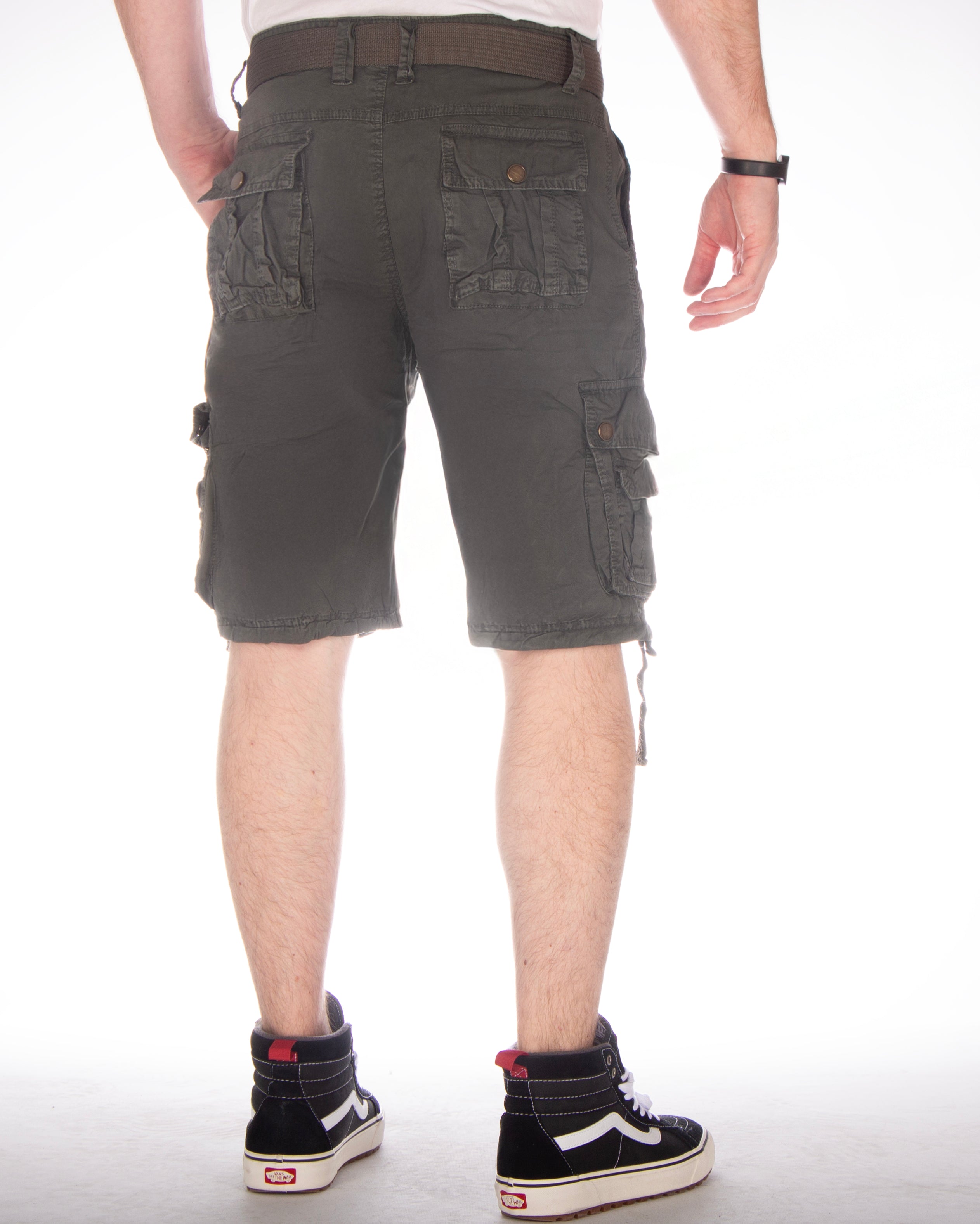 OneREDOX Dash reisitaskushortsit - Tummanharmaa