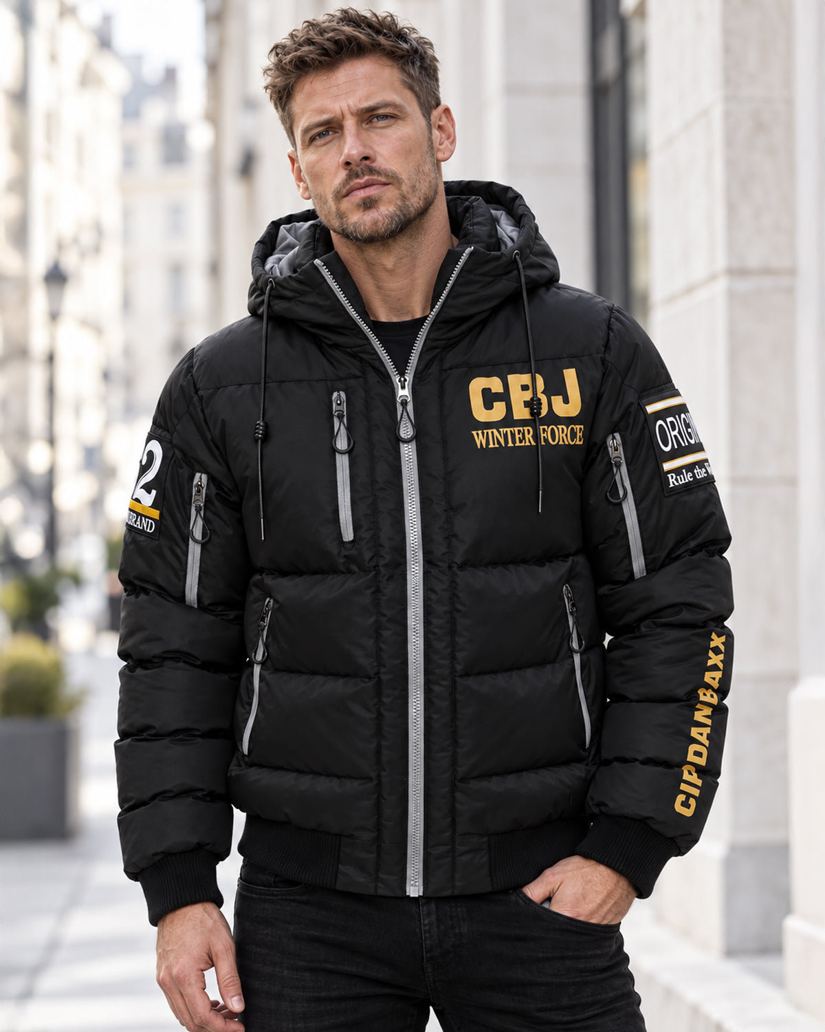 CM233 Stan vinterjacka - Svart