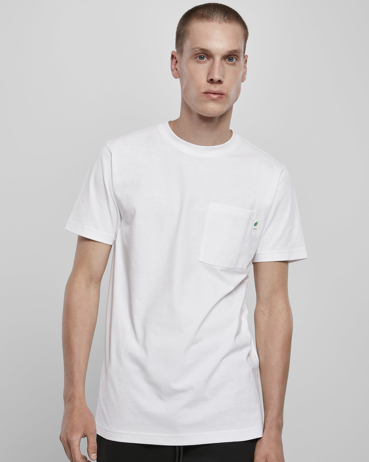 Urban Classics Pocket t-paita 2-pack - Valkoinen/Musta