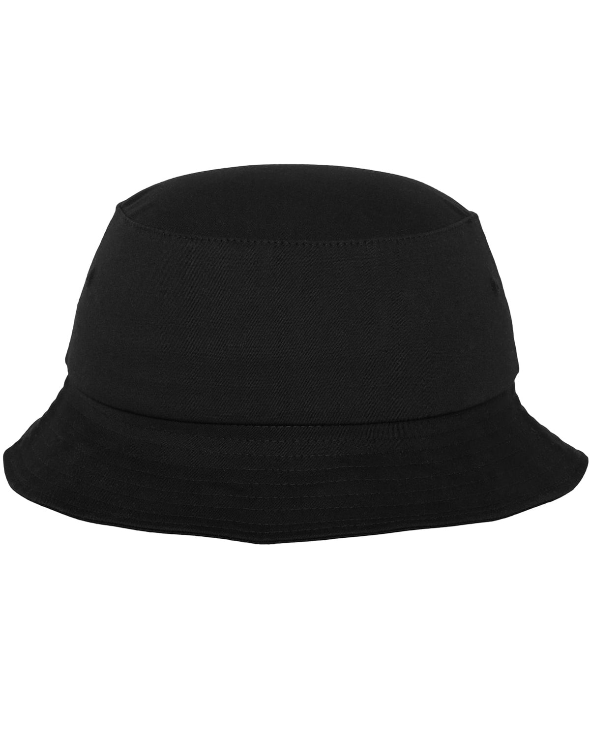FLEXFIT Cotton twill bucket hat - Musta