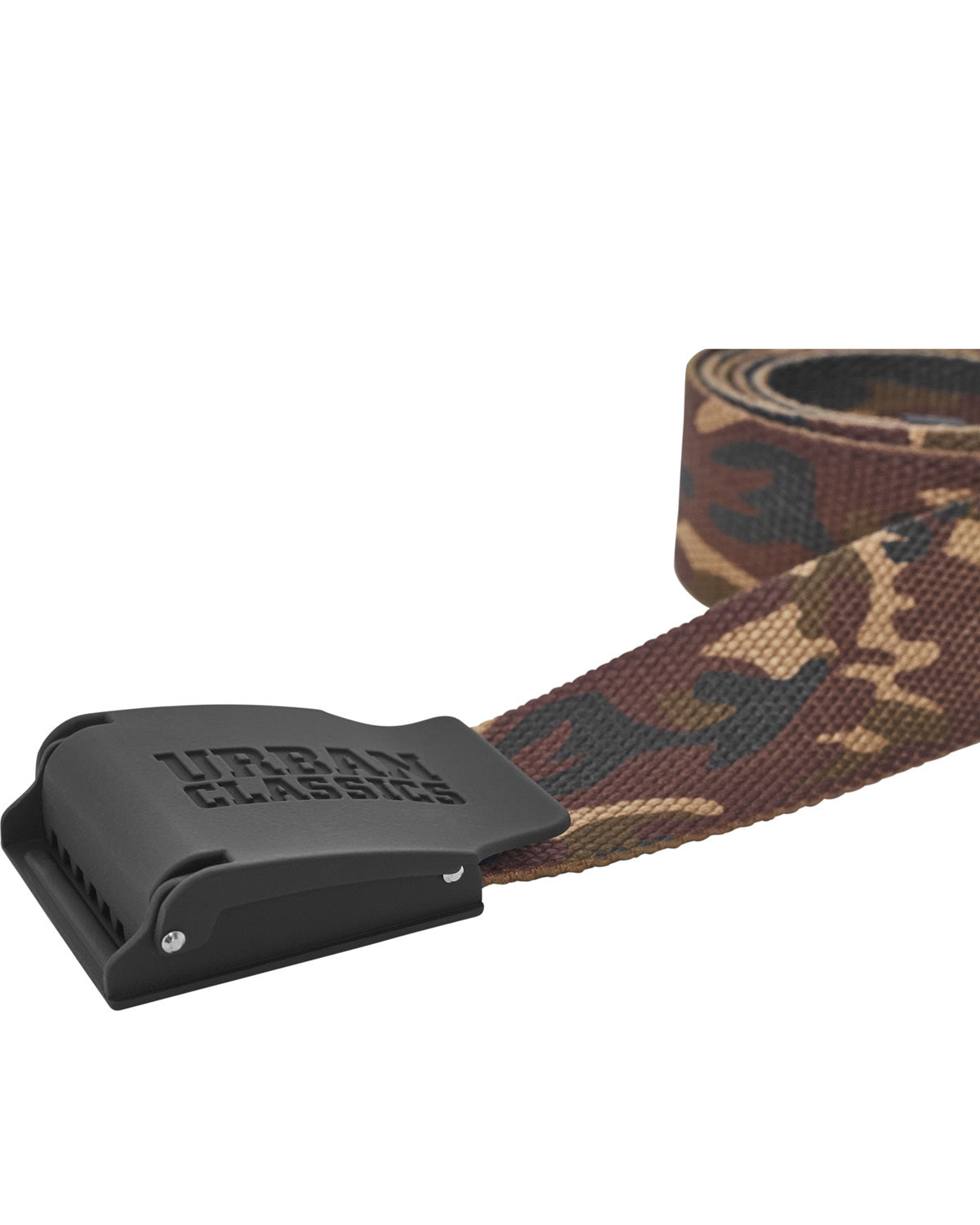 Urban Classics Logo kangasvyö - Ruskea Camo