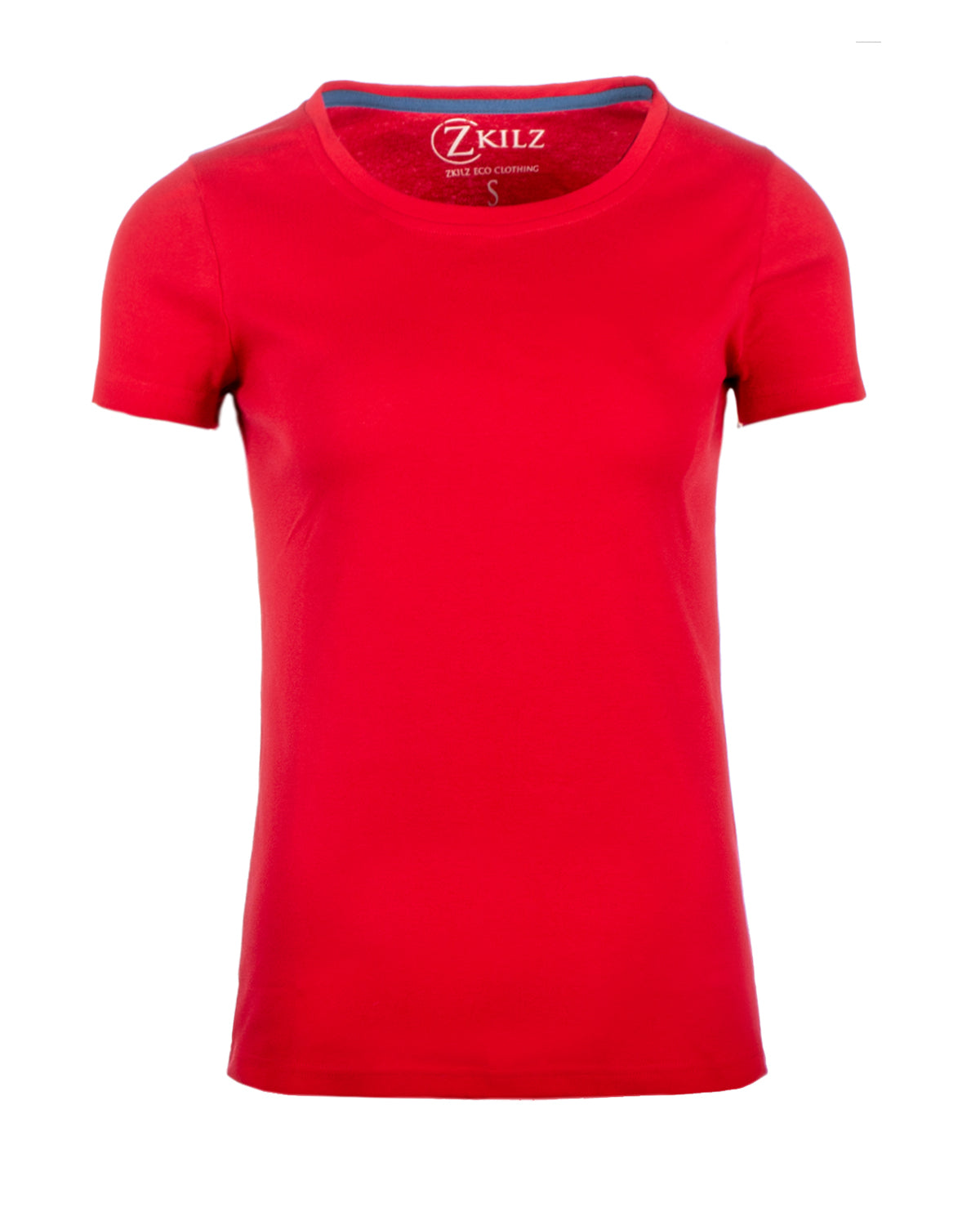 Zkilz Eco Clothing Luomupuuvilla w t-paita - Punainen