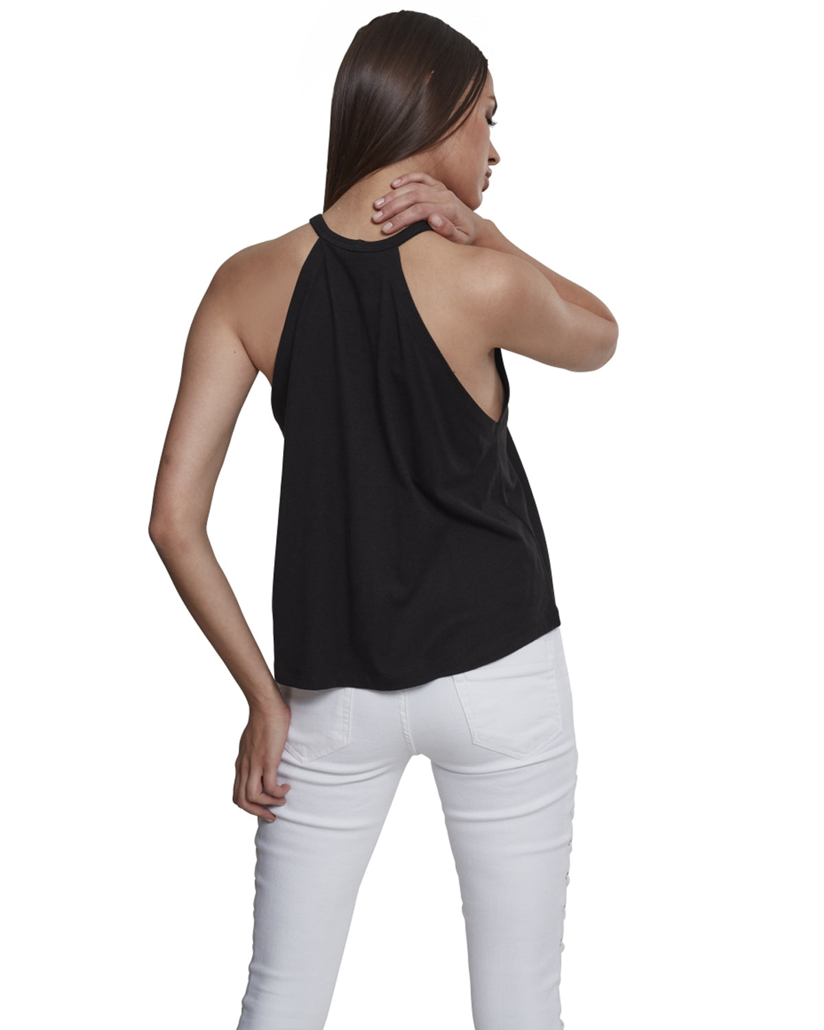 Urban Classics Neckholder toppi - Musta