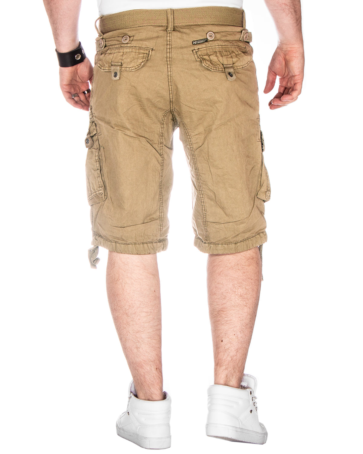 Geographical Norway Panoramique reisitaskushortsit - Beige