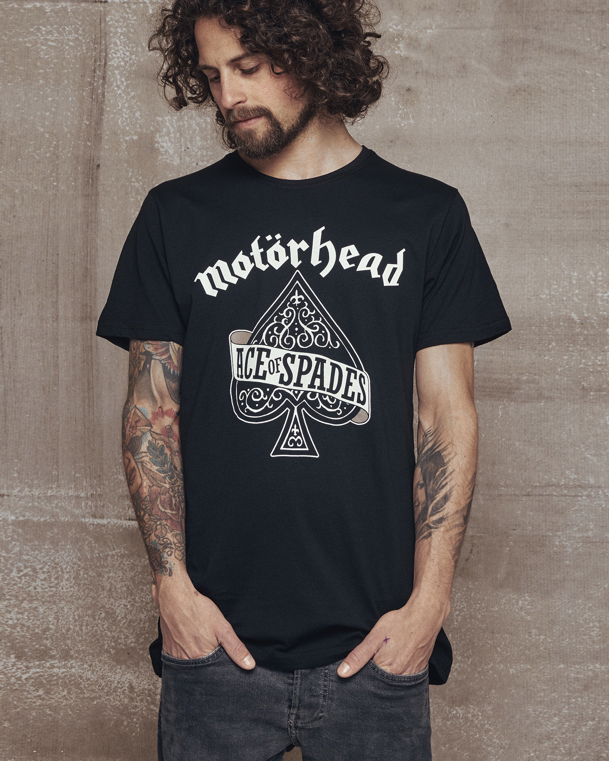 Urban Classics Motörhead t-paita - Musta 5XL