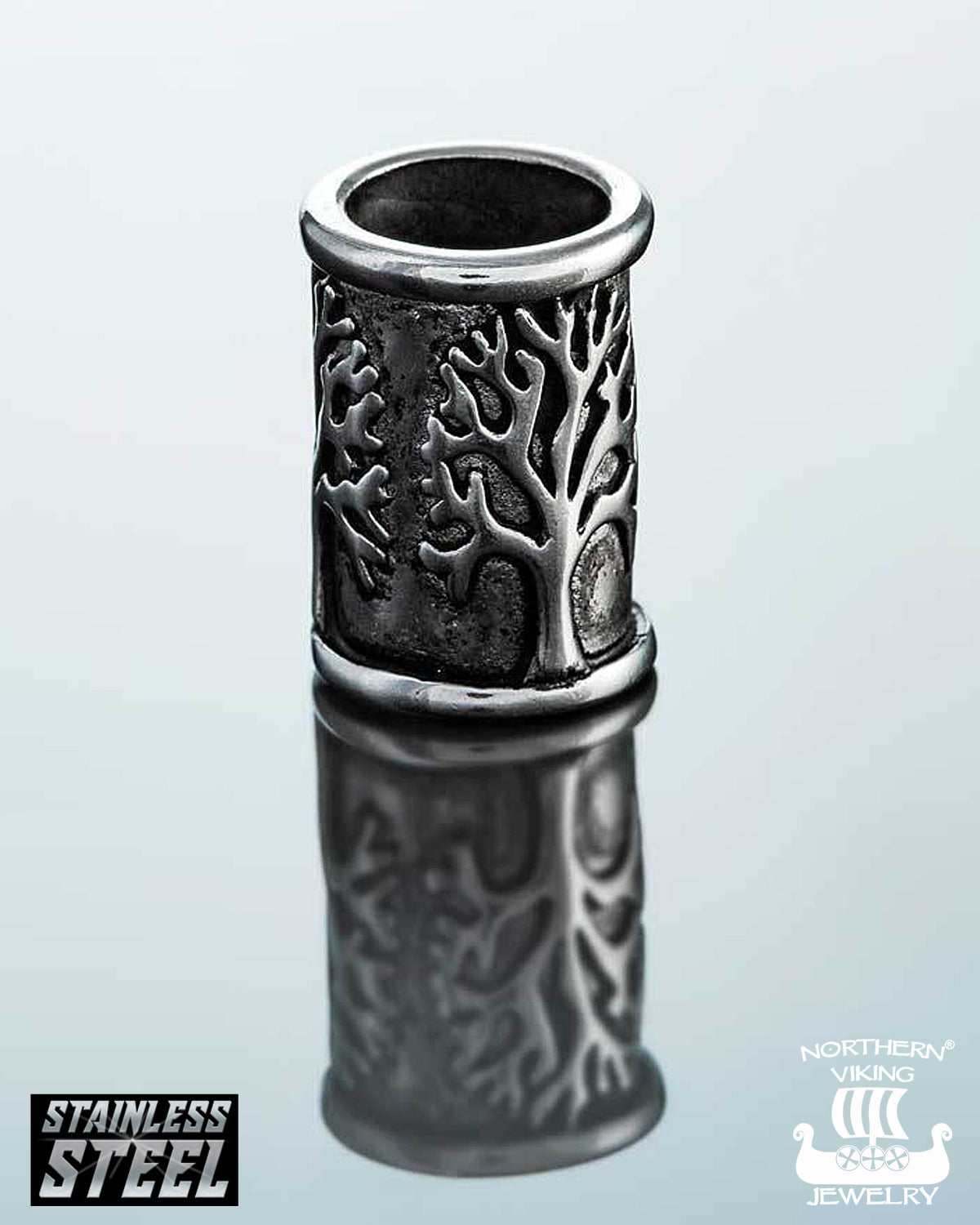 Northern Viking Jewelry Tree Of Life partakoru - Teräs Default Title