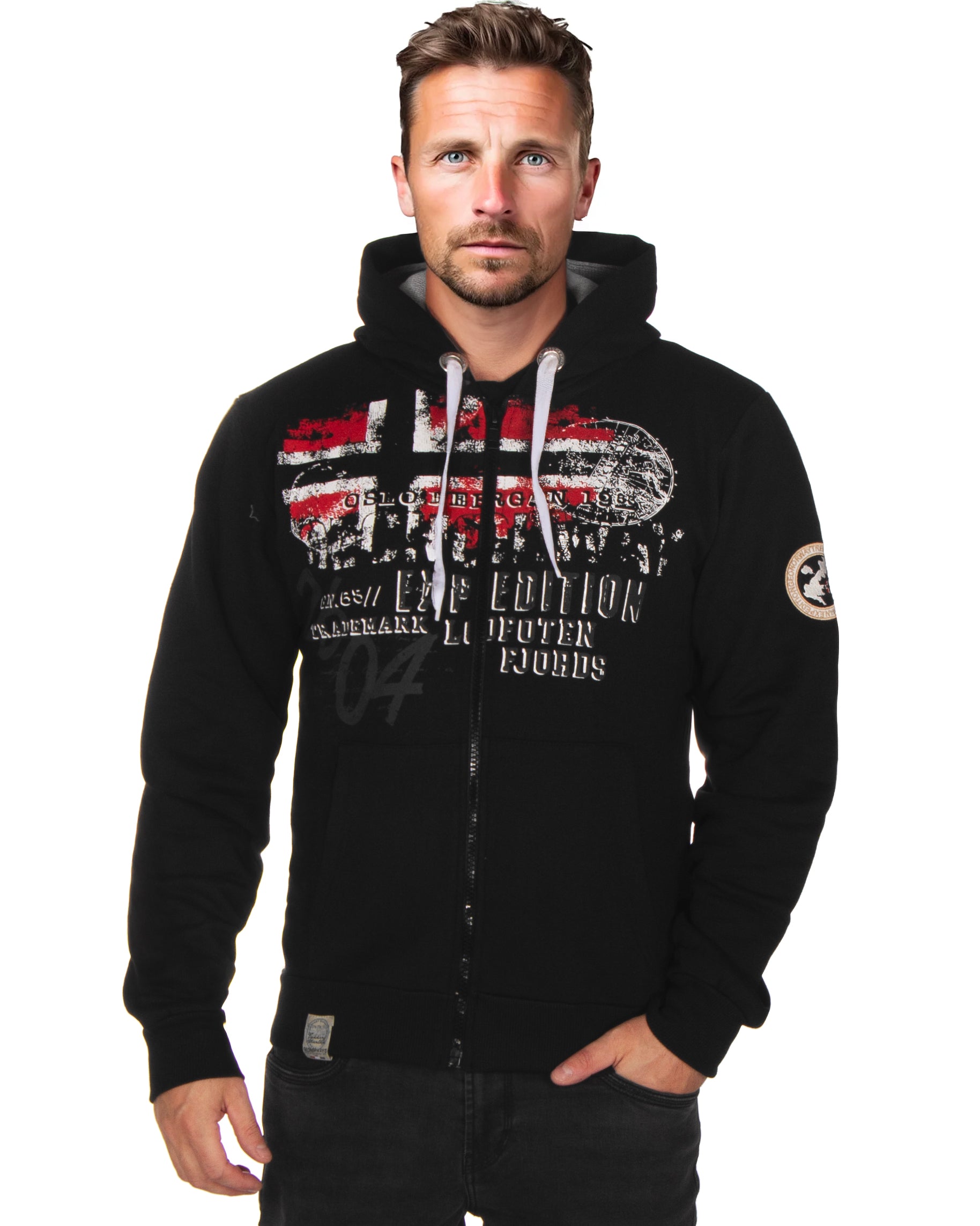 Geographical Norway Gelegant vetoketjuhuppari - Musta