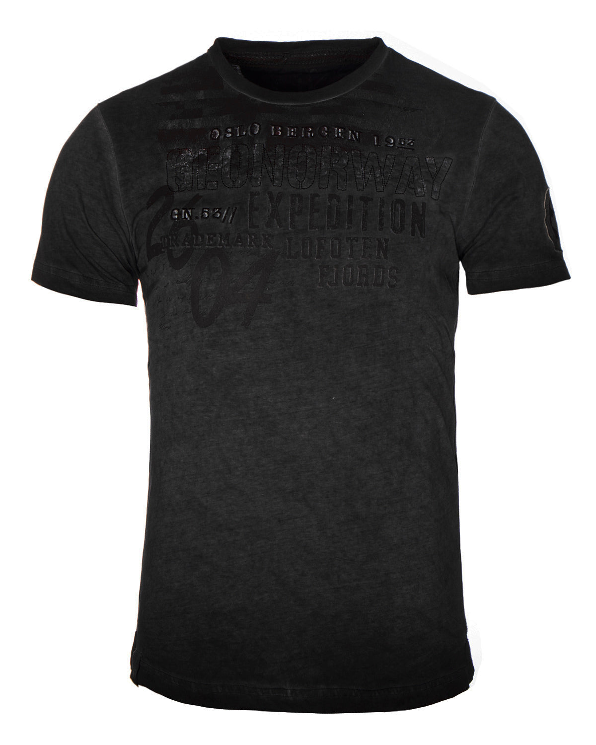 Geographical Norway Jelegant t-paita - Musta