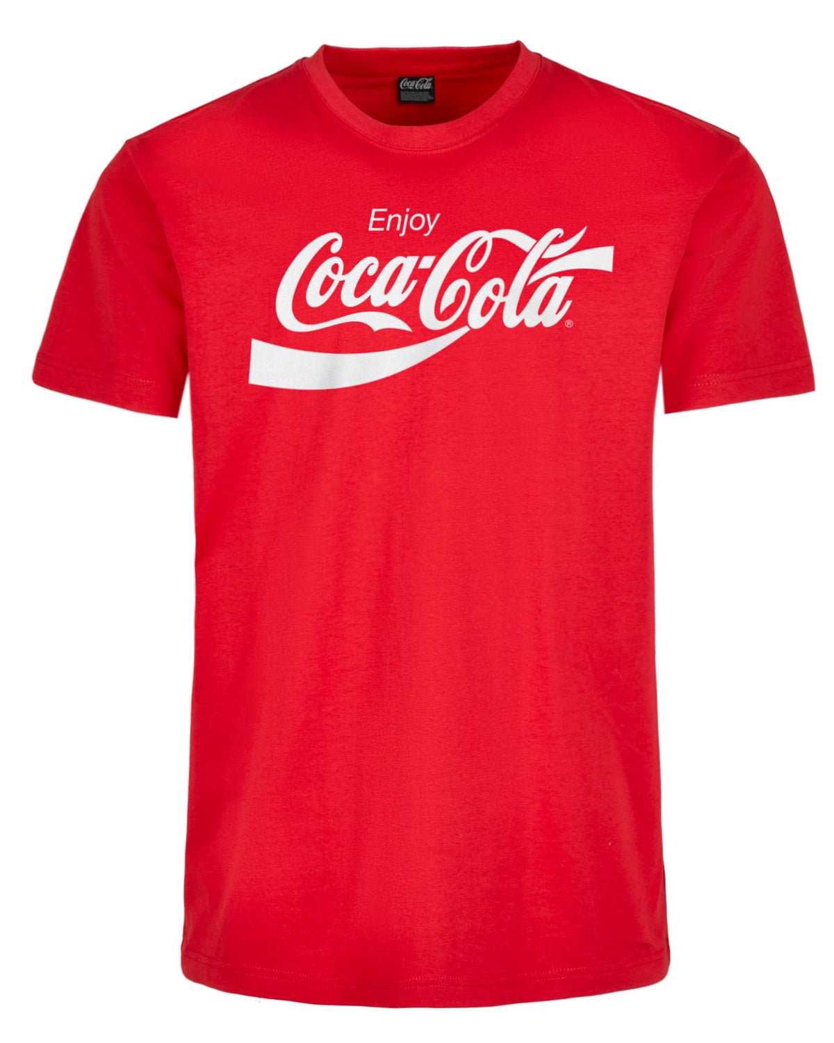 Urban Classics Coca Cola t-paita - Punainen