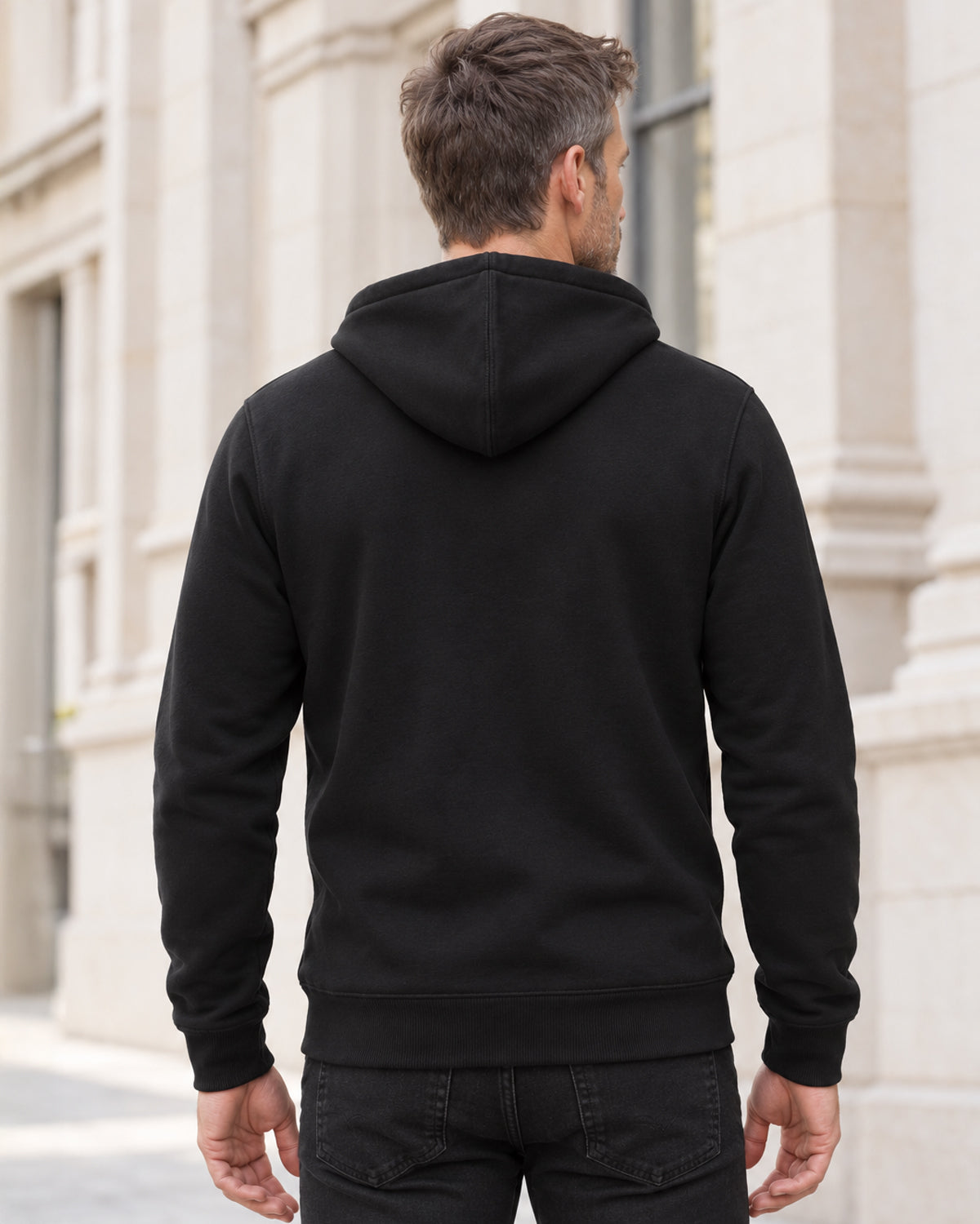 Dickies Oakport vetoketjuhuppari - Musta