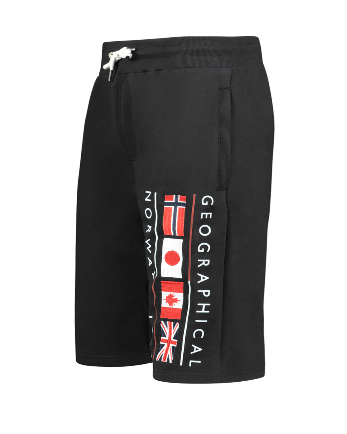 Geographical Norway Paurant collegeshortsit - Musta