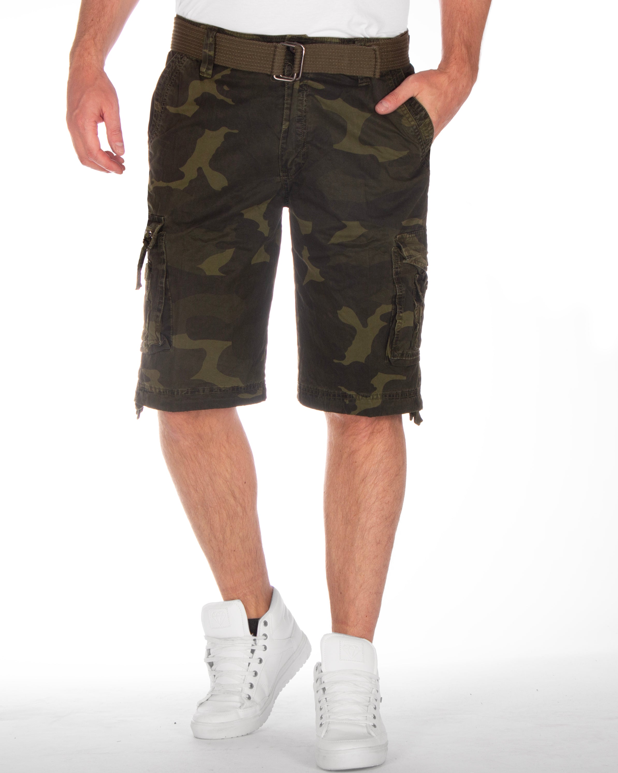 OneREDOX Ronan reisitaskushortsit - Vihreä Camo